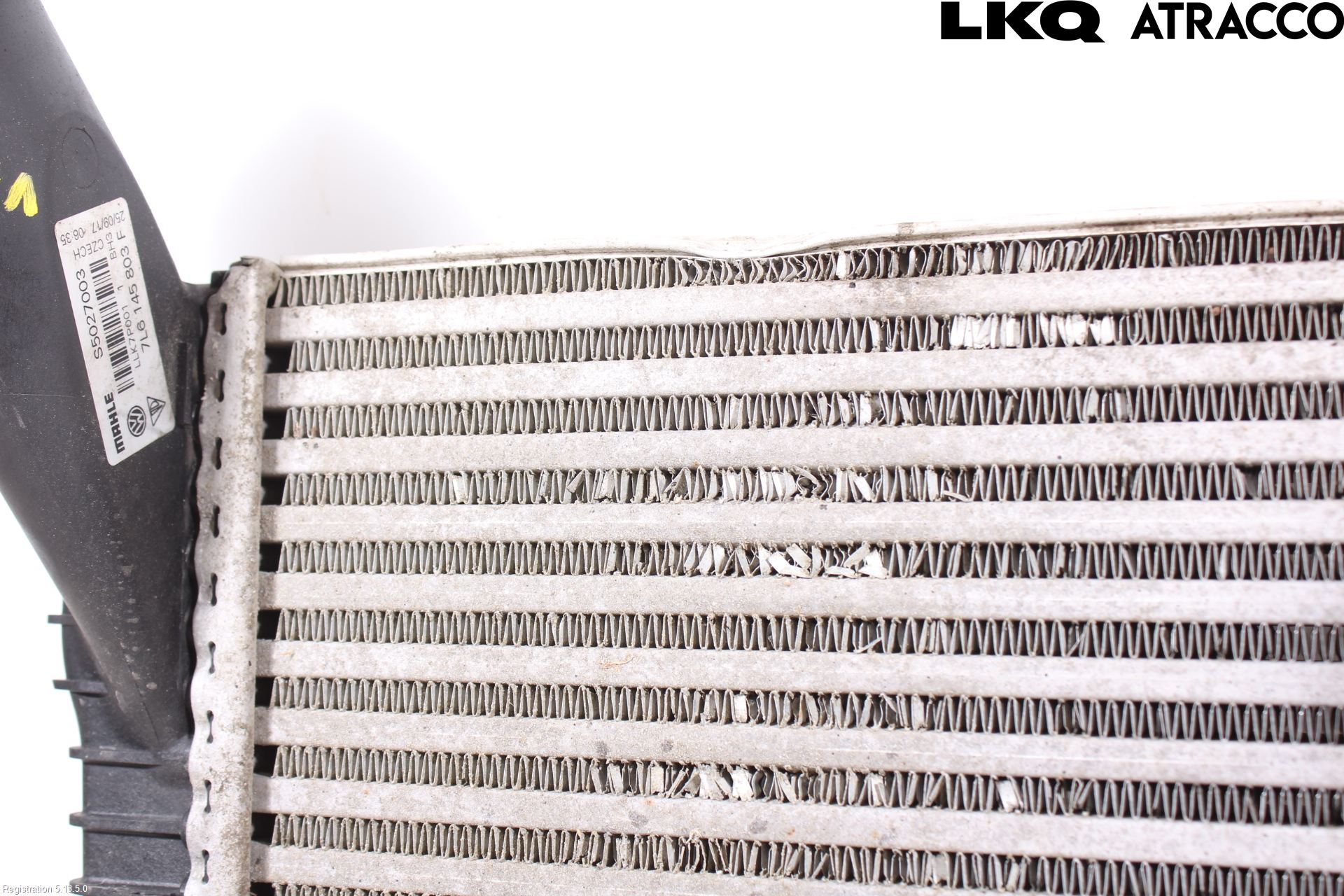 Volkswagen VW TOUAREG 7P 11-18 Laddluft-Intercooler Kyl