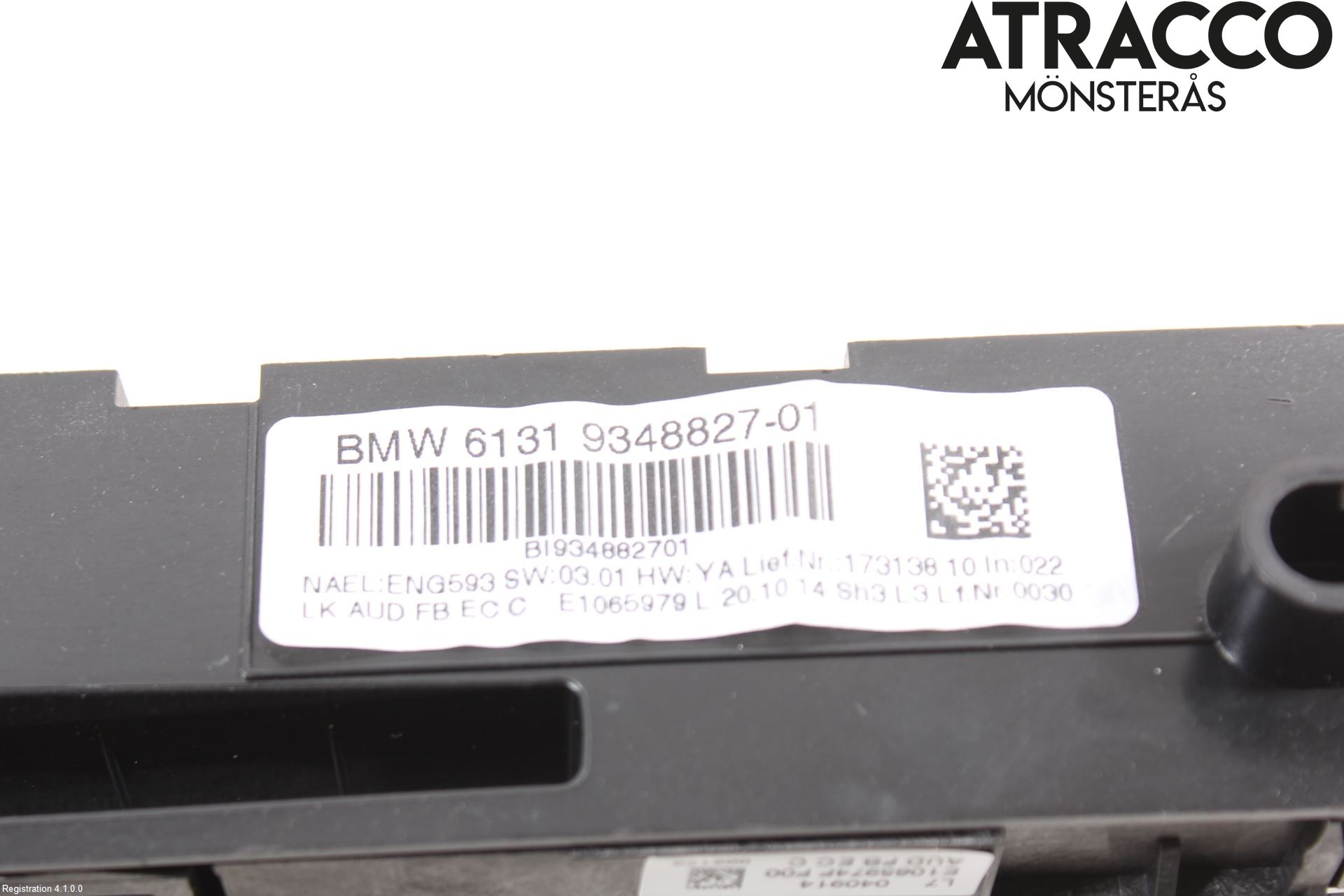 BMW 3 F30/F31/F80 12-19 Cd Radio - Multimediapanel