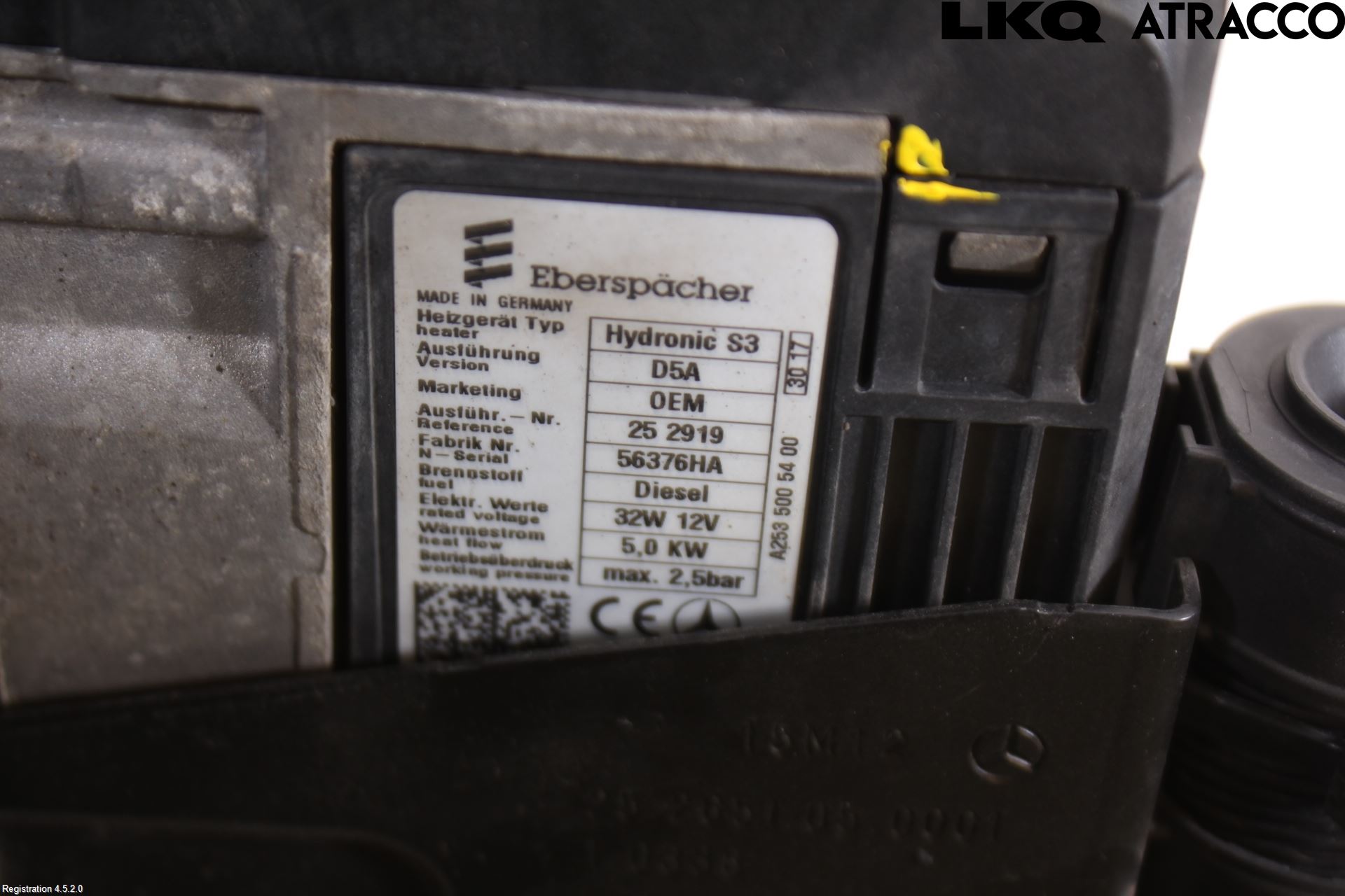 Mercedes-Benz MB E-KLASS (W213) 16-23 Dieselvärmare