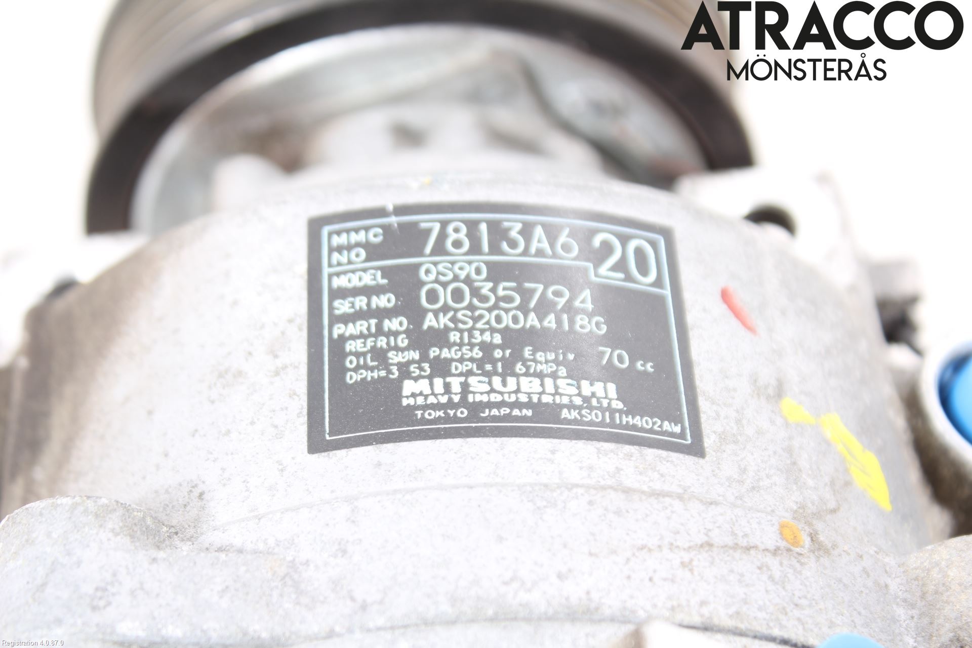 Mitsubishi ASX 10-22 Ac Kompressor