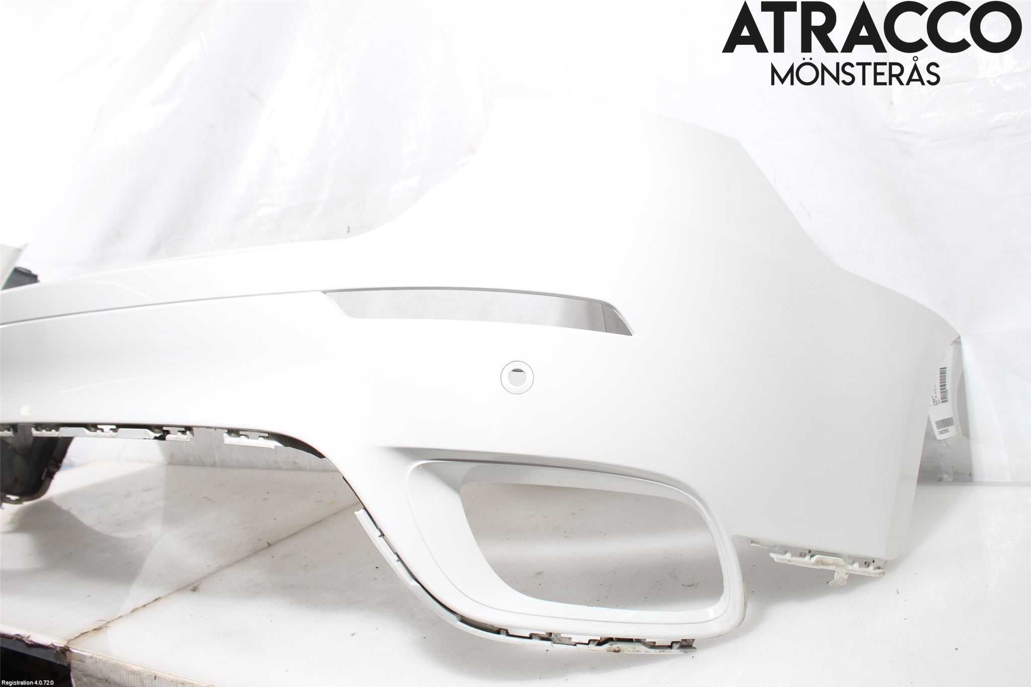 BMW X6 E71/E72   08-14 Stötfångarbeklädnad Bak