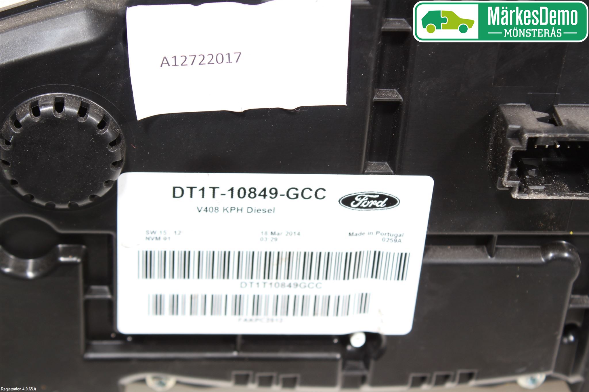 Ford TRANSIT/TOURNEO CONNECT 13-22 Instrument Komb