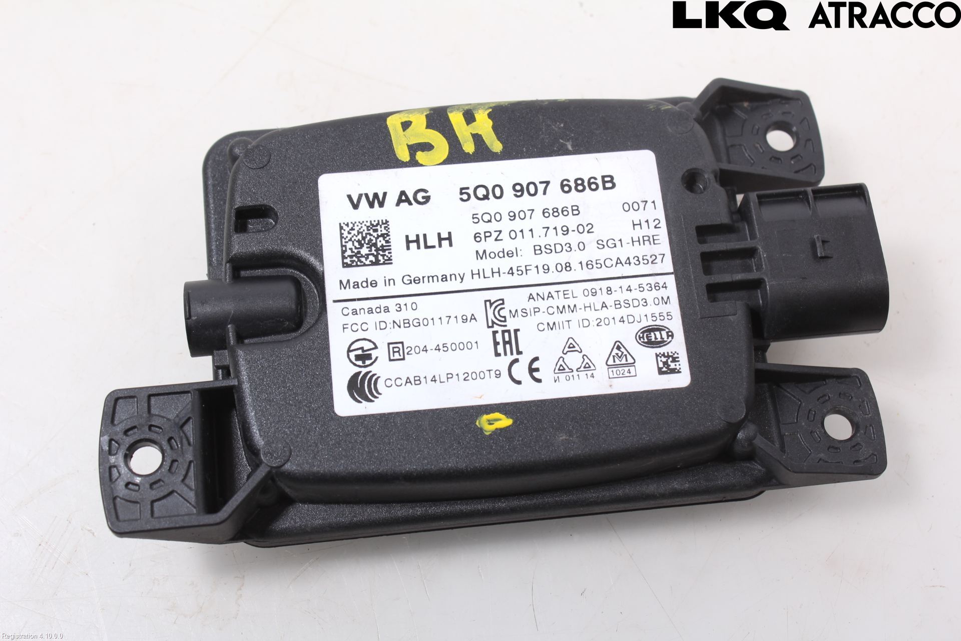 Skoda SUPERB 16-24 Sensor Aktivt Kollisionsskydd