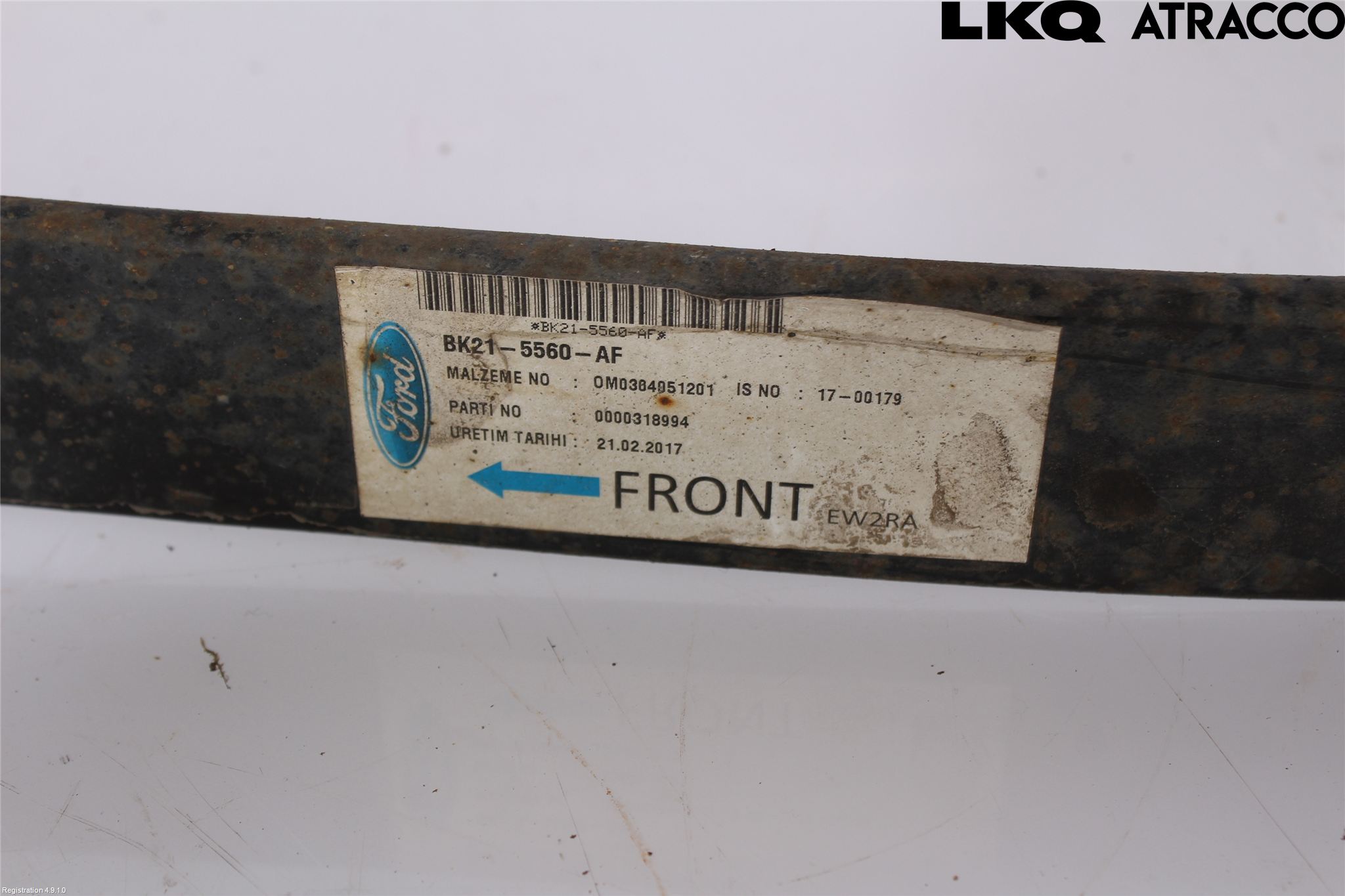 Ford TRANSIT SKÅP/BUSS 14-22 Fjäder Bak Blad