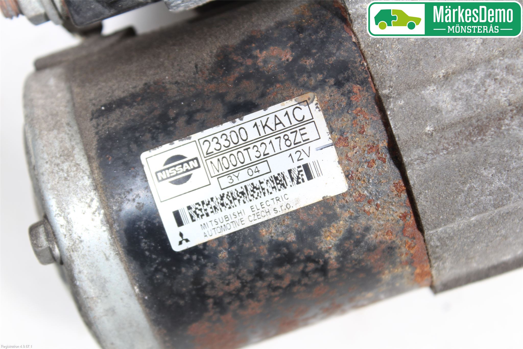 Nissan JUKE 10-14 Startmotor