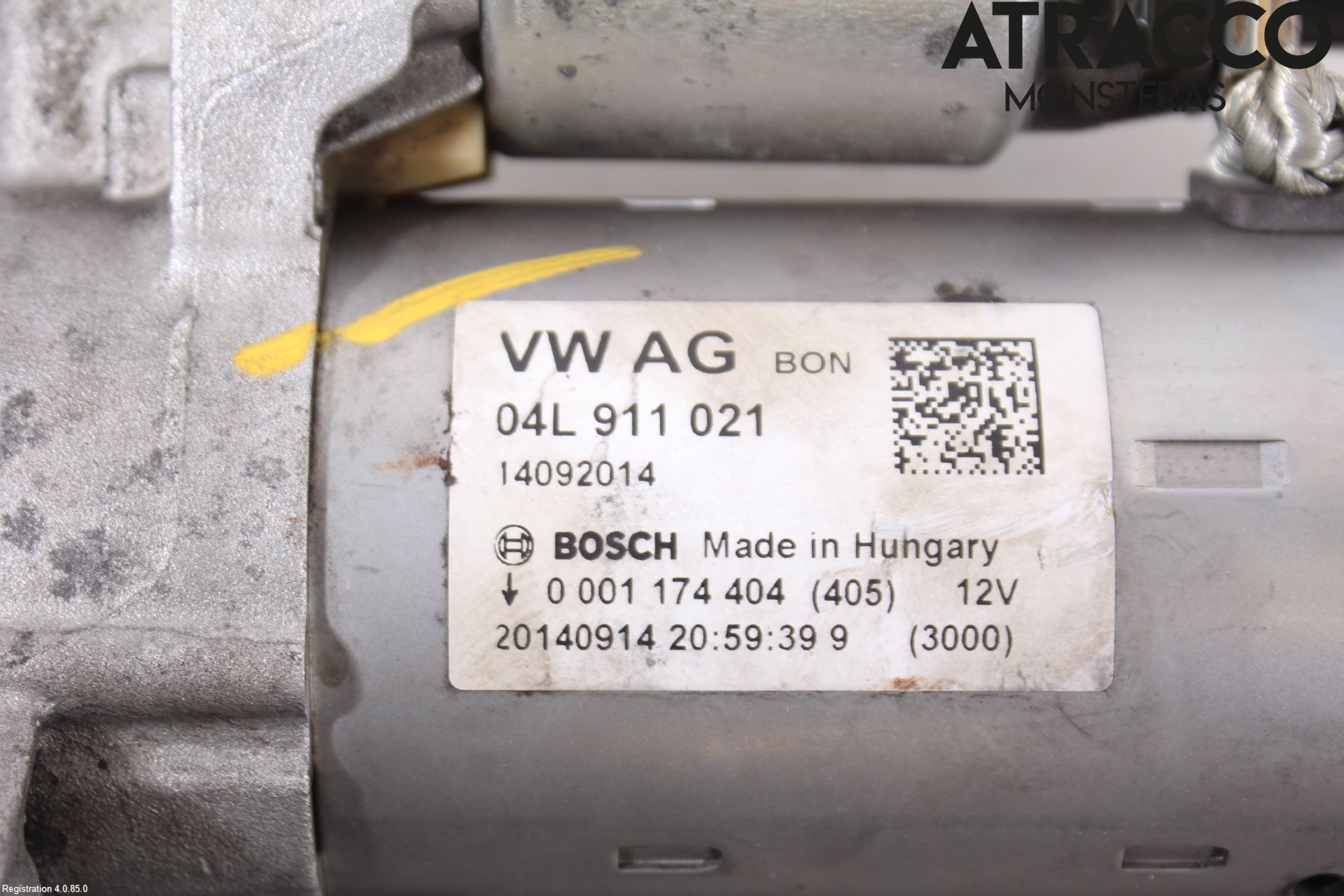 Audi A4 12-15 Startmotor Diesel