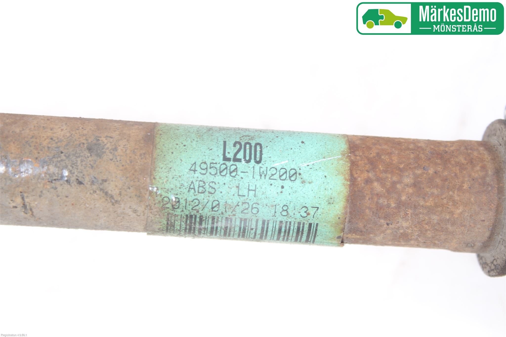 Kia RIO 12-16 Drivaxel Fram Vänster