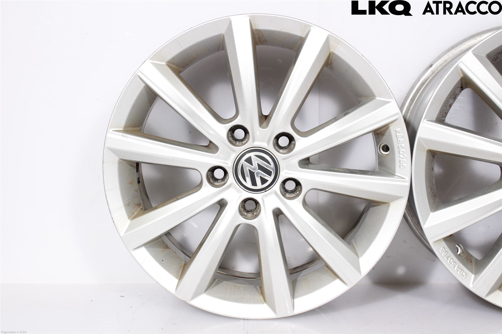 Volkswagen VW GOLF / E-GOLF VII 13-20 Fälgsats Aluminium