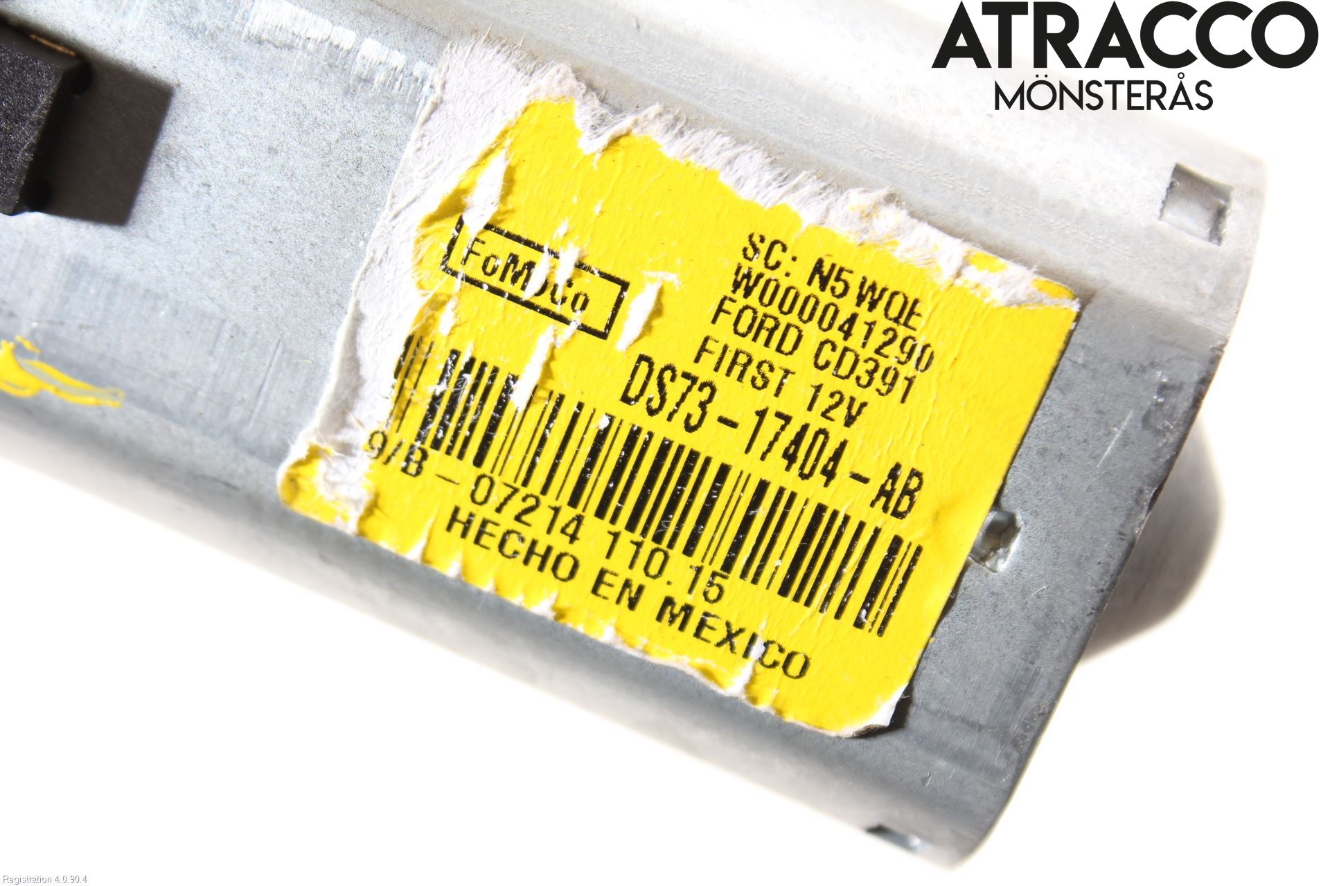 Ford MONDEO 15-22 Torkarmotor Baklucka
