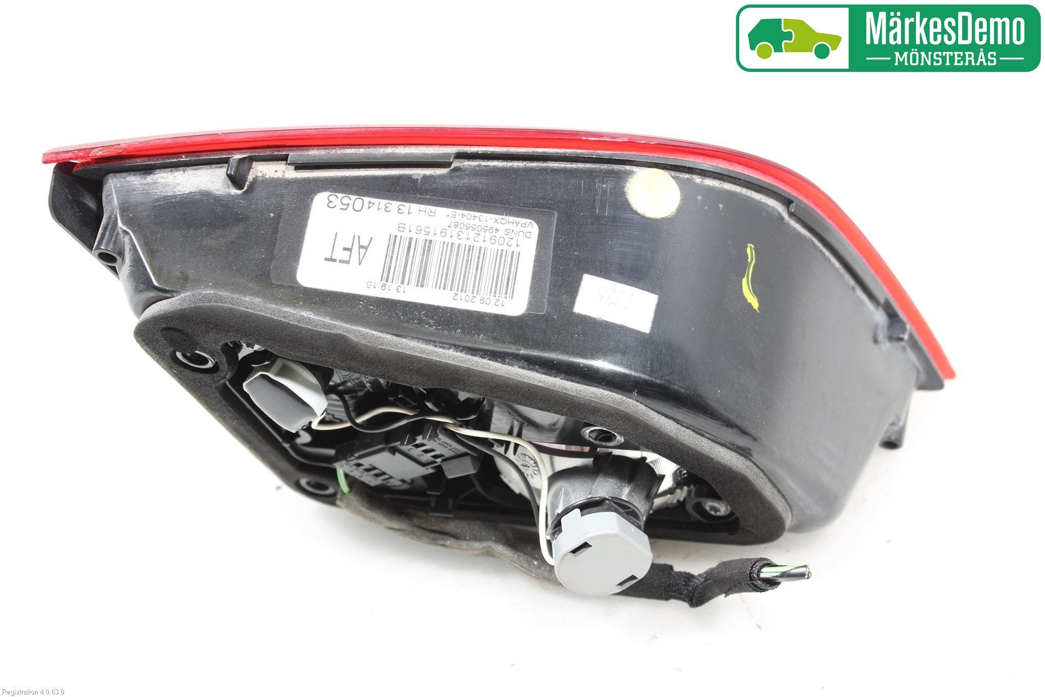 Opel ASTRA J 10-15 Bakljus Lucka Hö