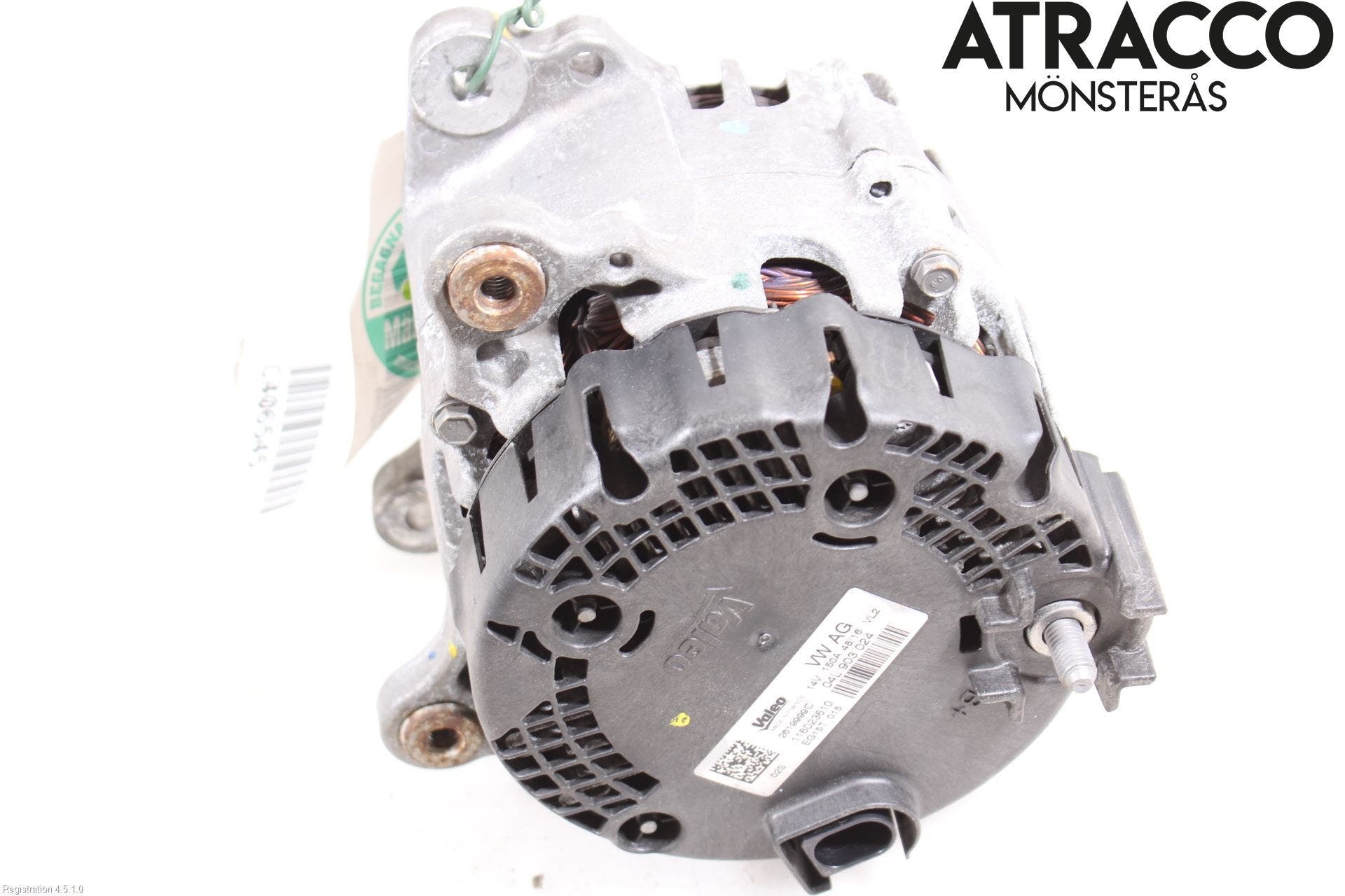 Audi A4/S4 B9 16-19 Generator