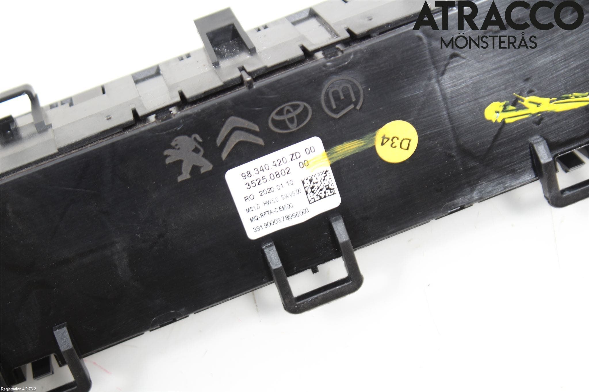 Peugeot EXPERT/E-EXPERT 17- Ac Styrenhet Ac Manöveren