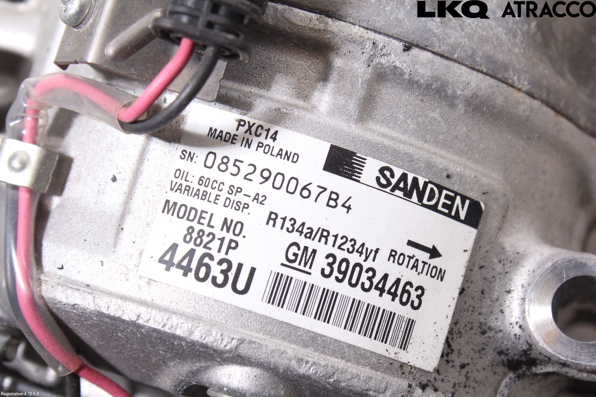 Opel ASTRA K 16-22 Ac Kompressor