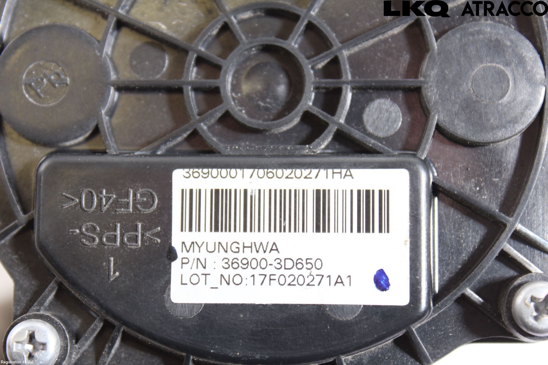 Kia OPTIMA 16-20 Värme Cirkulationspump