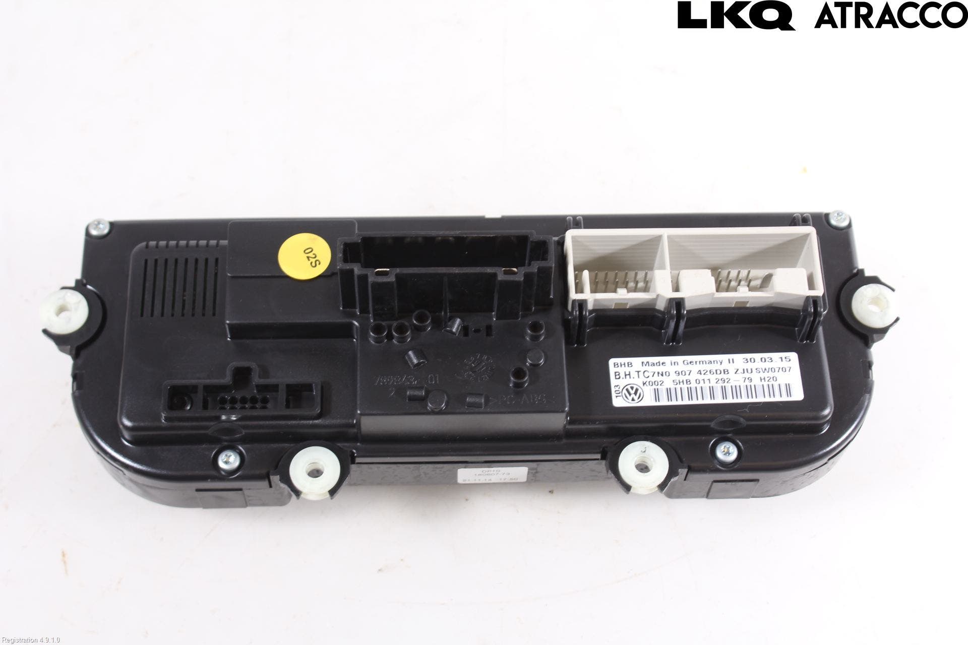 Volkswagen VW CADDY 11-15 Ac Styrenhet Ac Manöveren