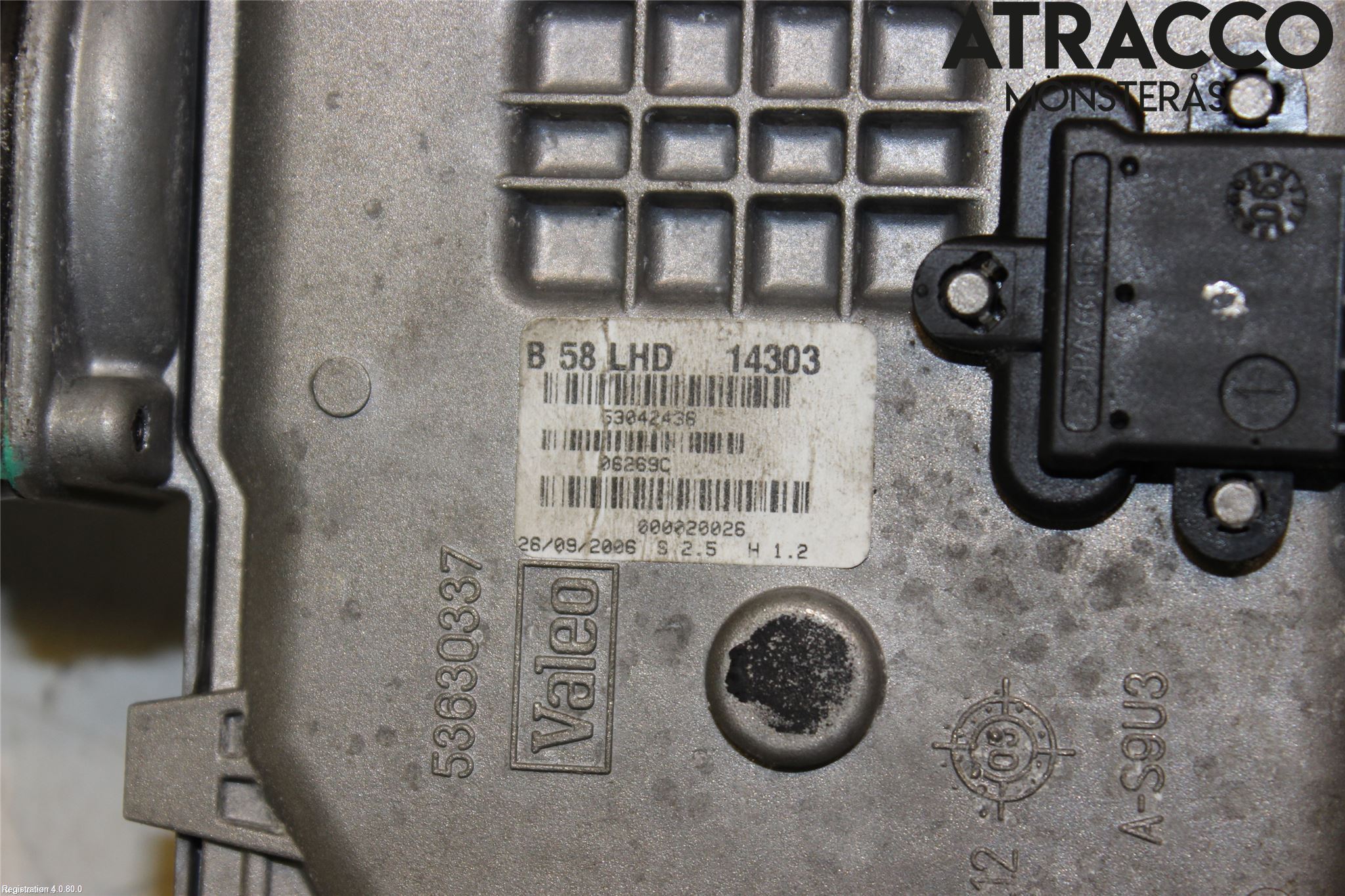 Citroen C4 GRAND PICASSO 07-13 Torkarmotor Vindruta