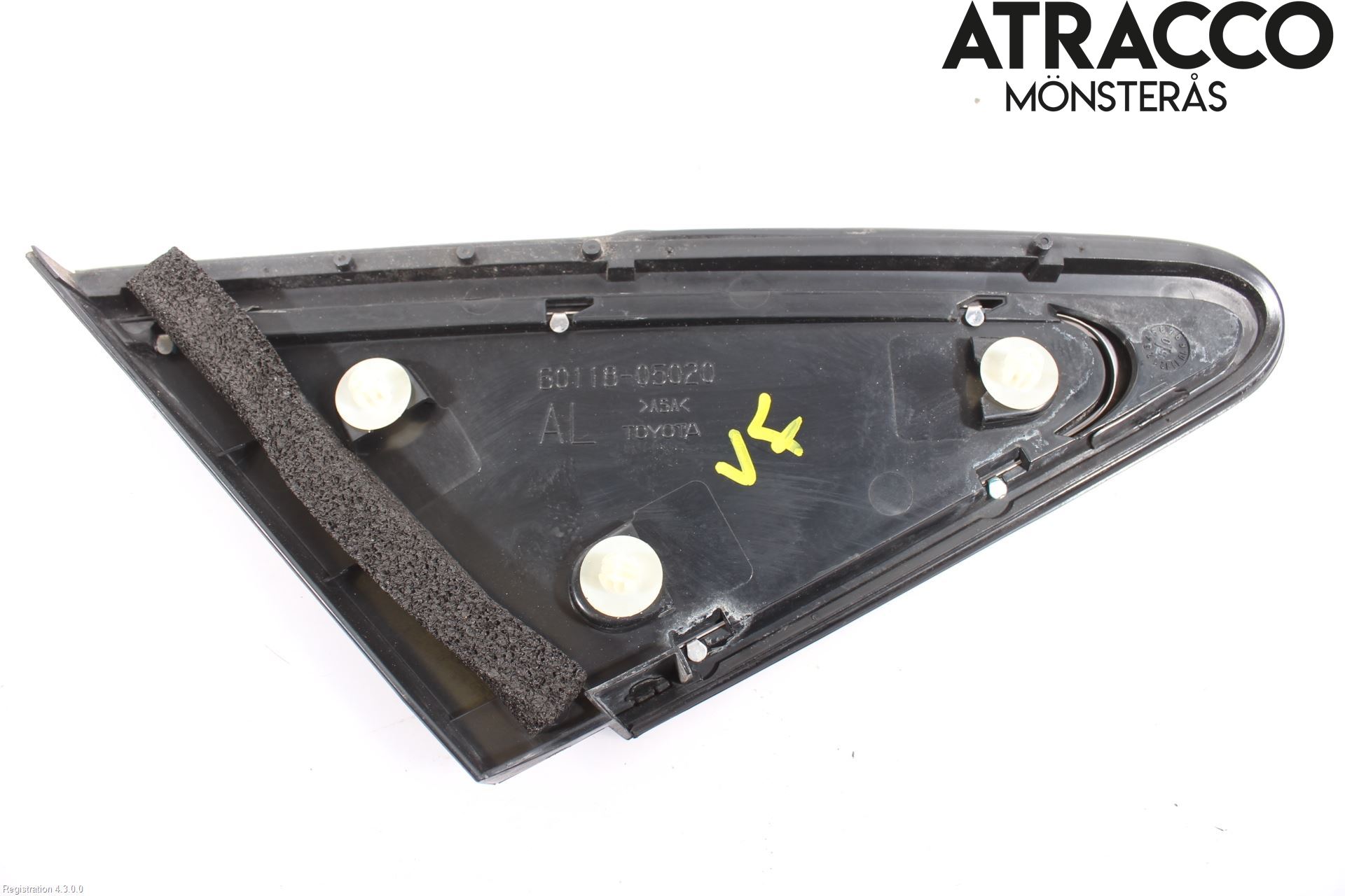 Toyota AVENSIS 09-15 List Framskärm Vä