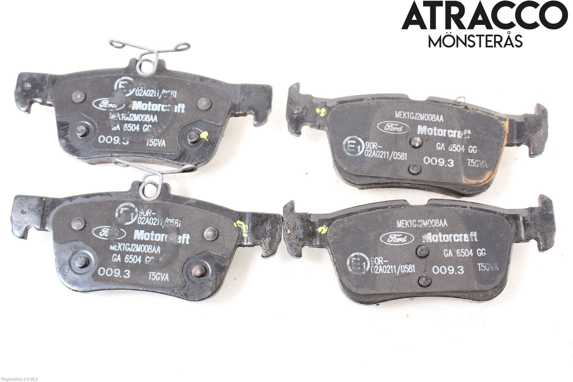 Ford MONDEO 15-22 Bromsbelägg Bak