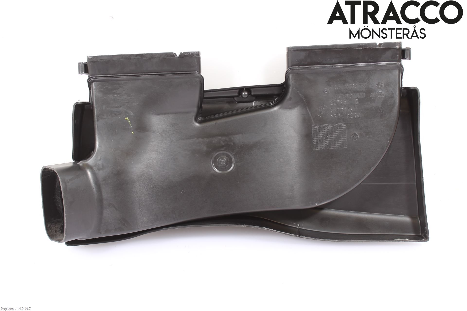 BMW 3 E90/91 SED/TOU 05-12 Deflektor Plåt-Plast Kylning