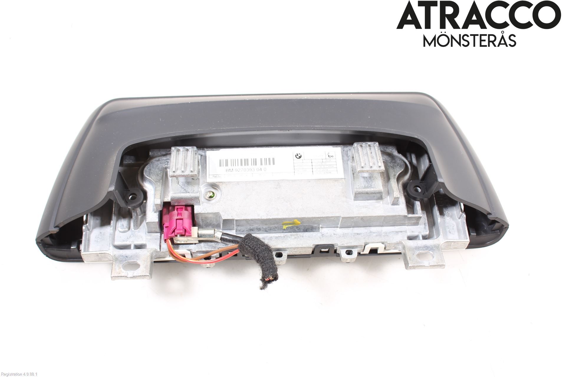 BMW 3 F30/F31/F80 12-19 Bildskärm