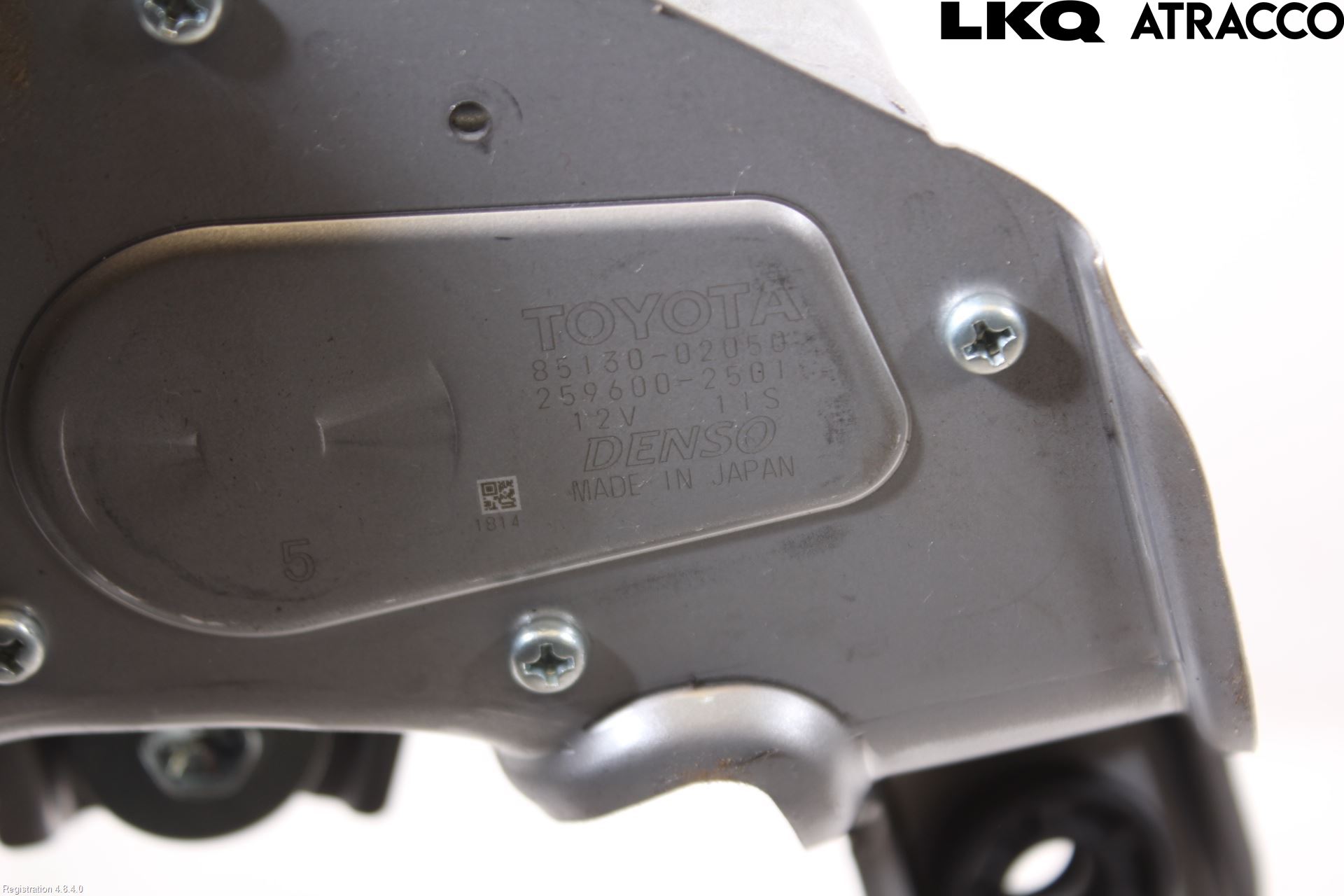 Toyota AURIS 13-19 Torkarmotor Baklucka