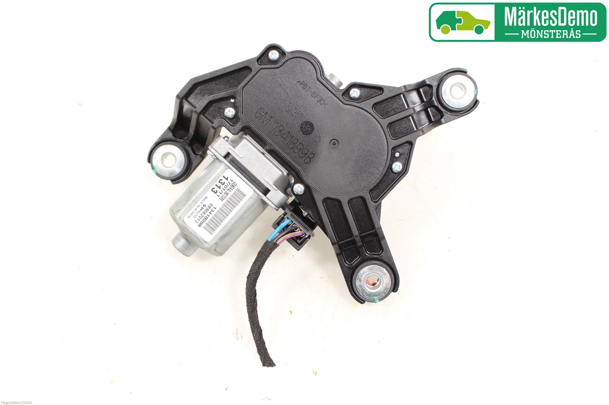 Opel ASTRA K 16-22 Torkarmotor Baklucka