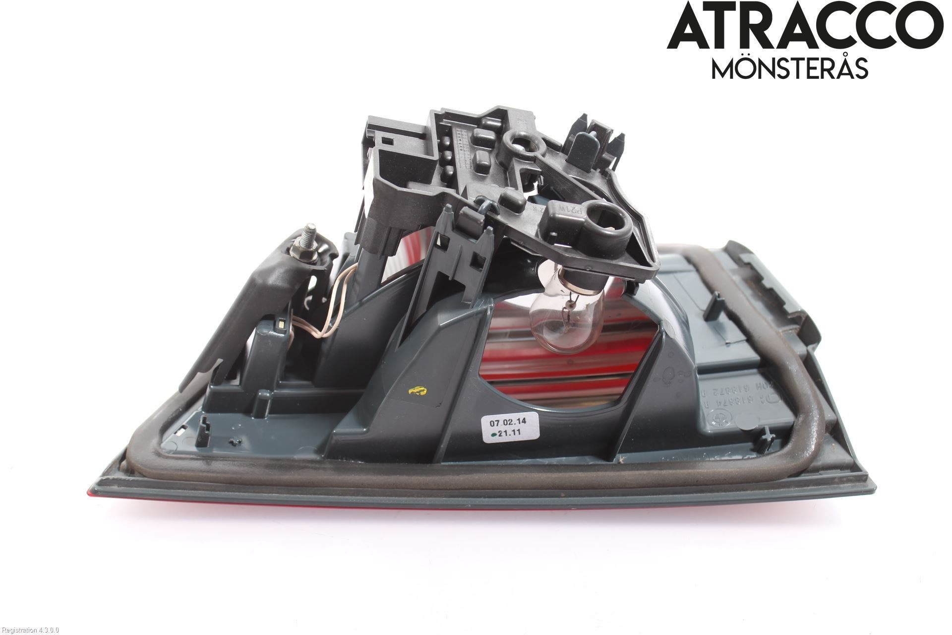 BMW 3 GT F34 13-19 Bakljus Lucka Hö