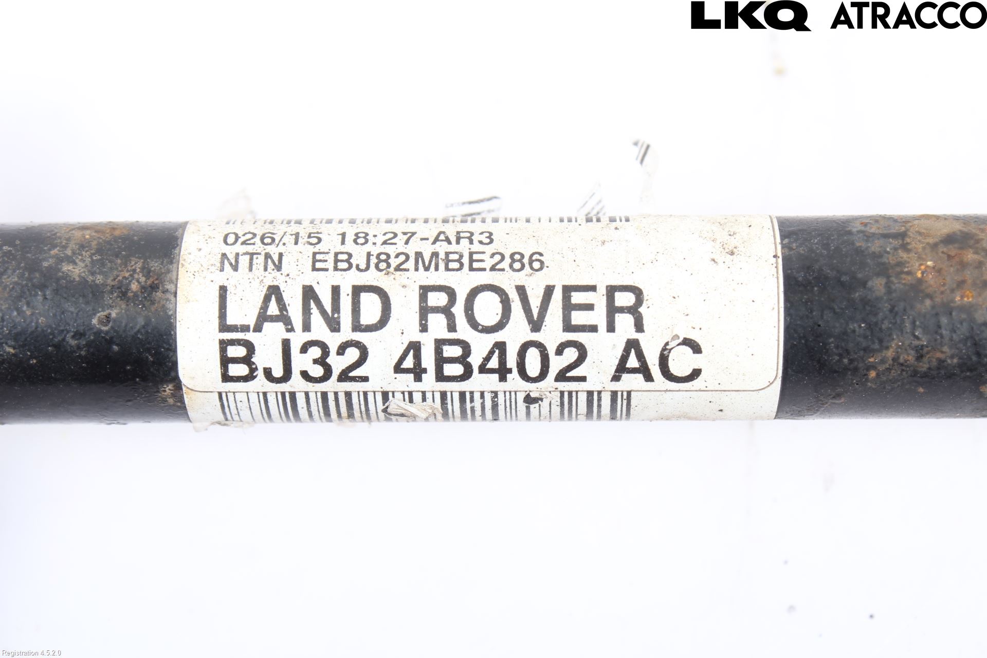 Landrover LAND ROVER RANGE ROVER EVOQUE (L538) 11-18 Drivaxel Bak Höger