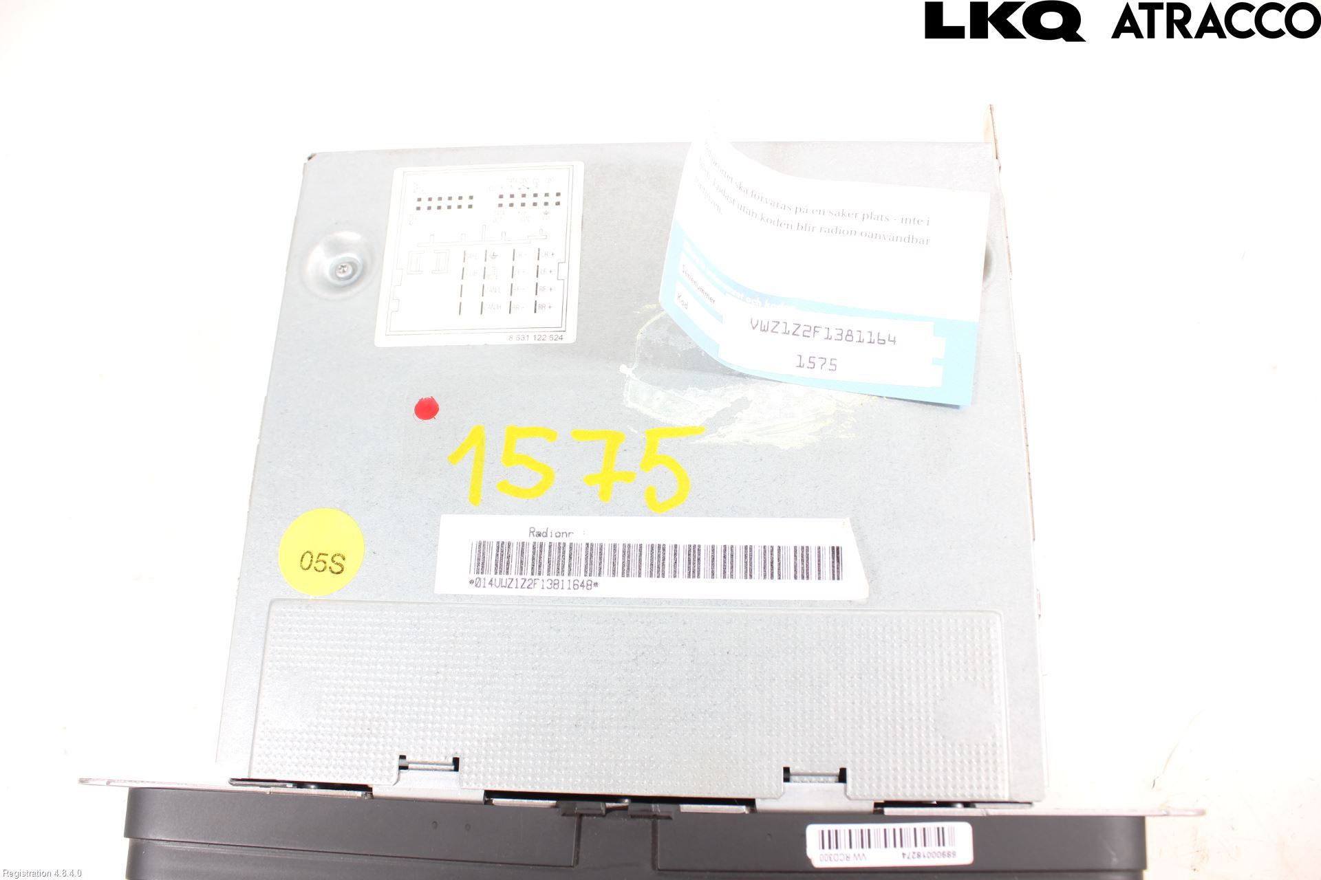 Volkswagen VW GOLF V 04-09 Cd Radio - Multimediapanel