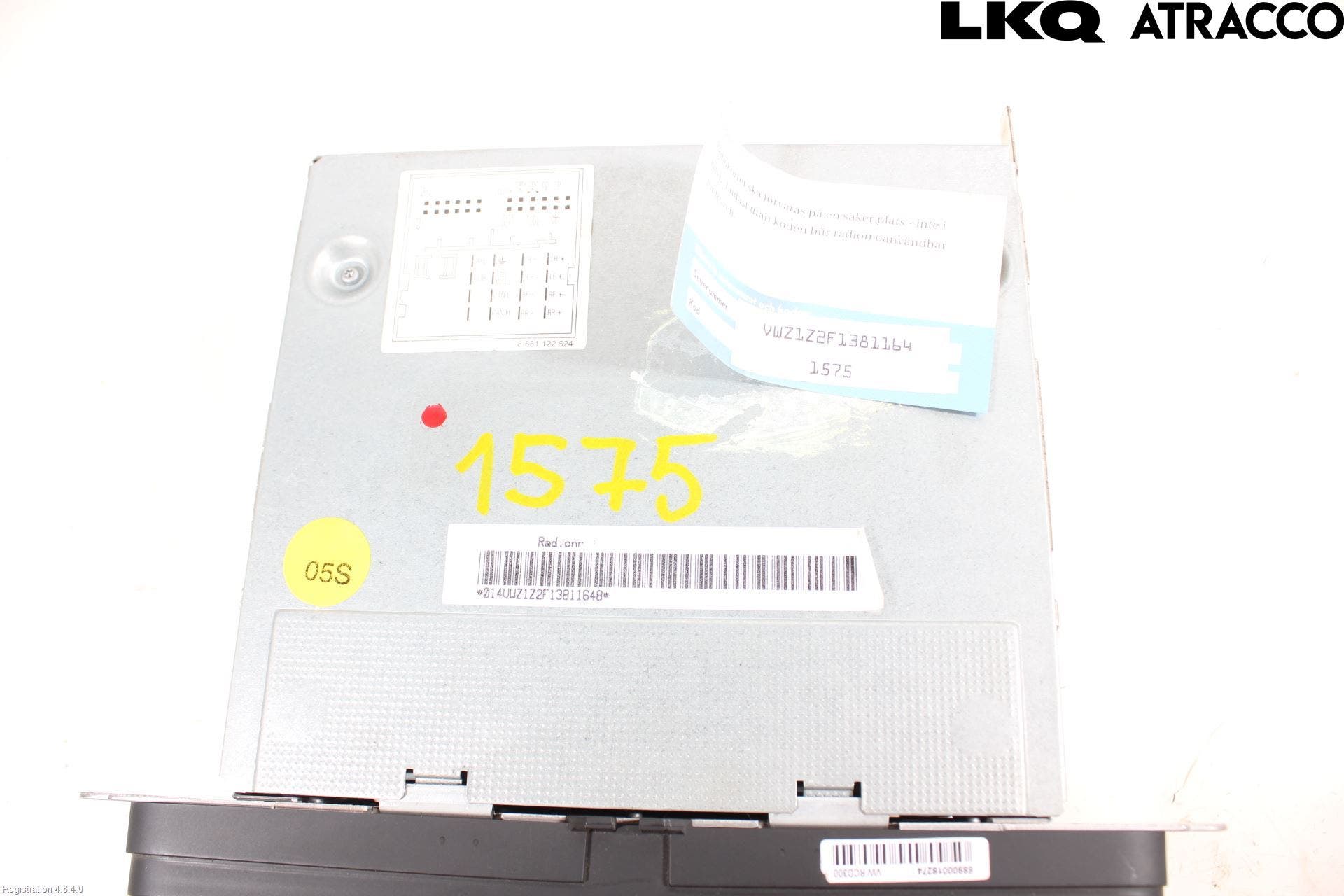 Volkswagen VW GOLF V 04-09 Cd Radio - Multimediapanel