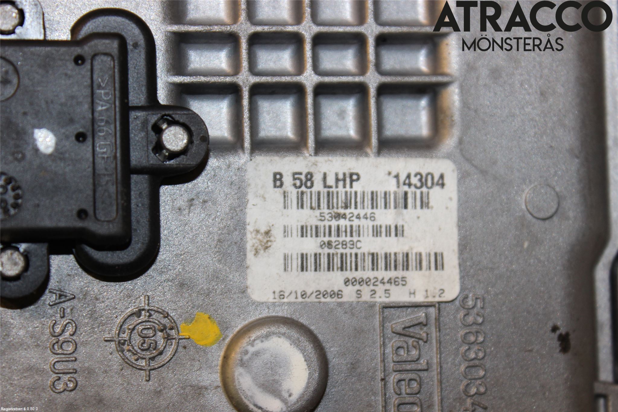 Citroen C4 GRAND PICASSO 07-13 Torkarmotor Vindruta
