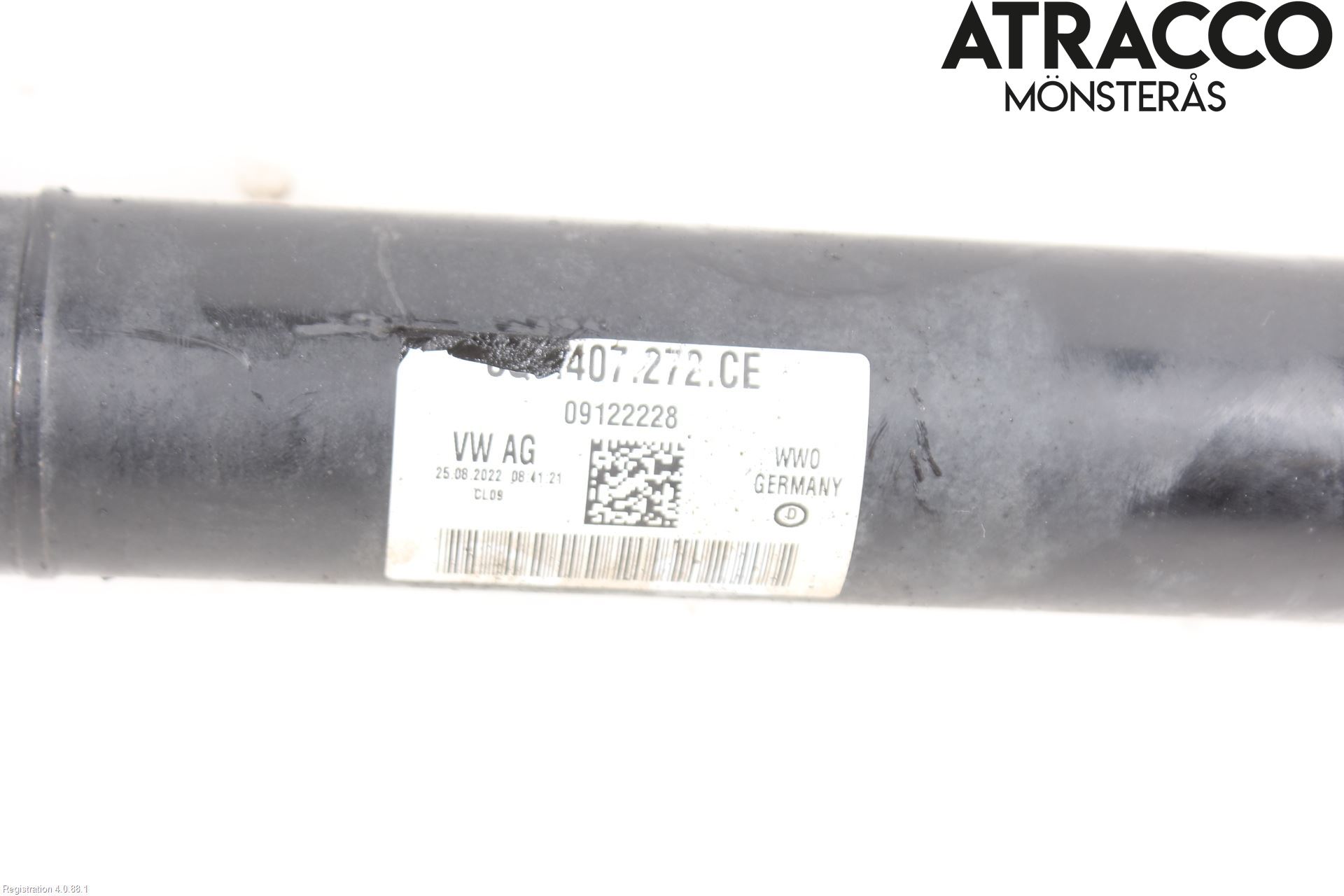 Volkswagen VW CADDY 21- Drivaxel Fram Vänster