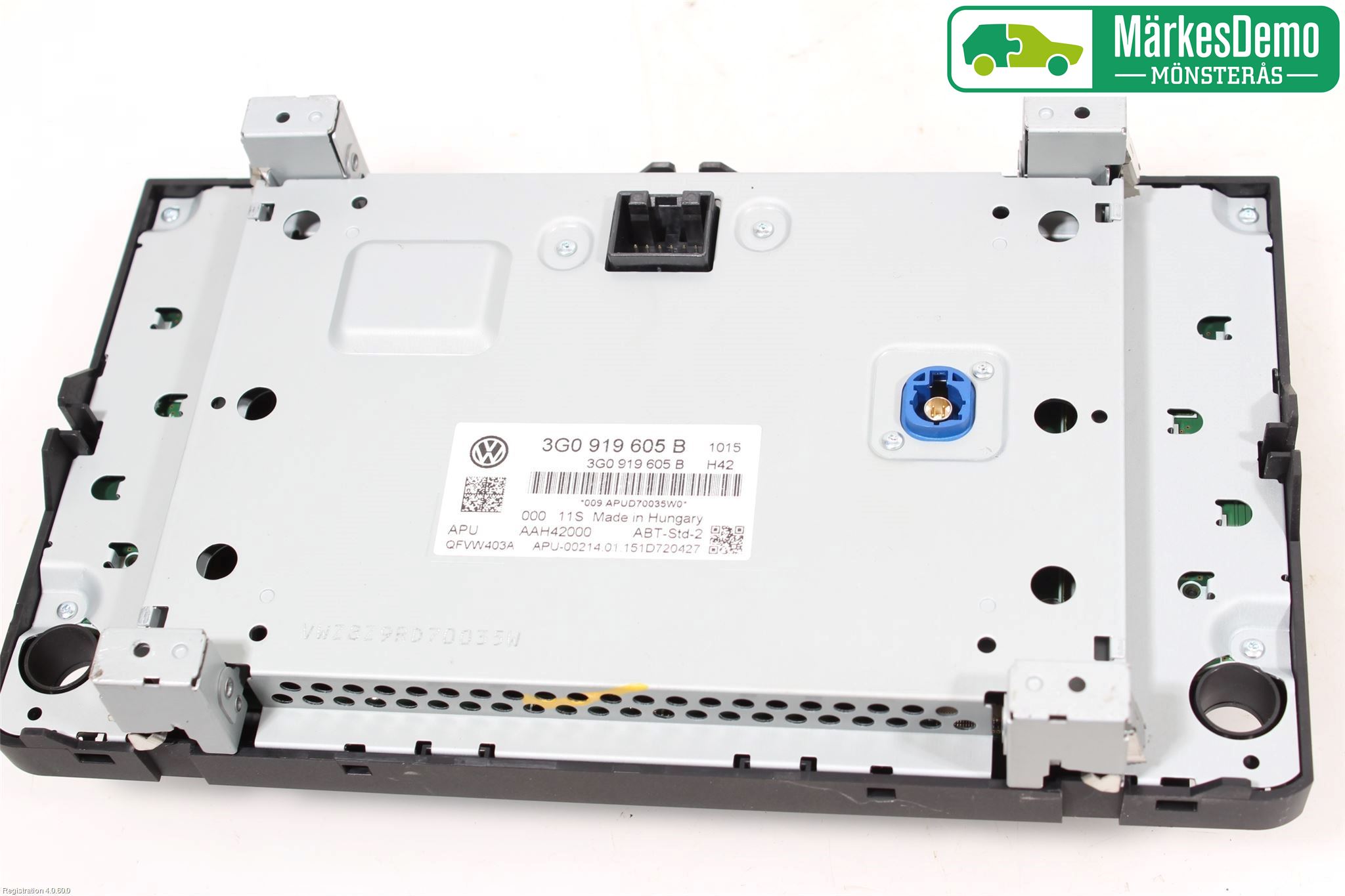 Volkswagen VW PASSAT 15-19 Multifunktionsdisplay