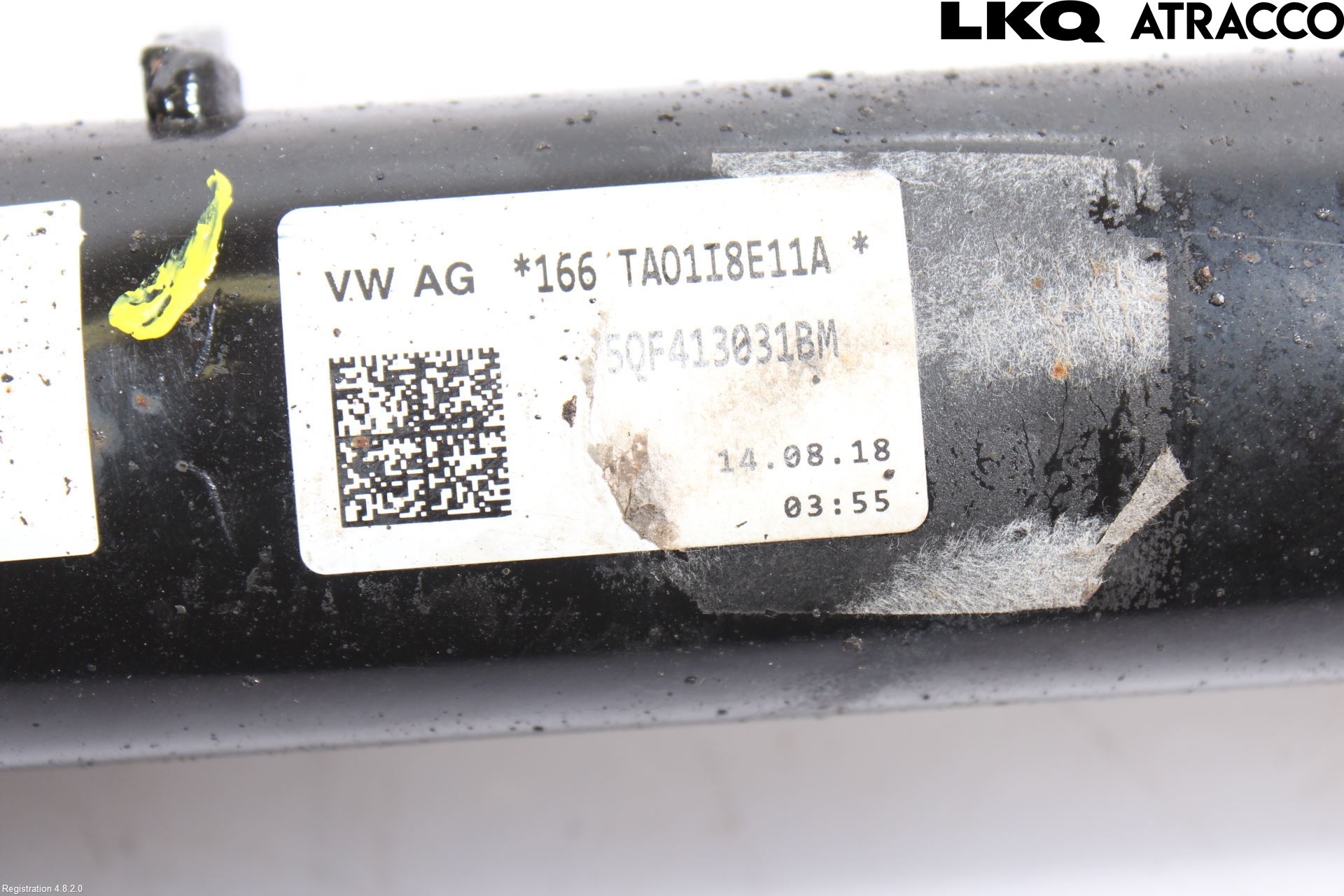 Volkswagen VW TIGUAN 16-24 Fjäderben Fram Vänster