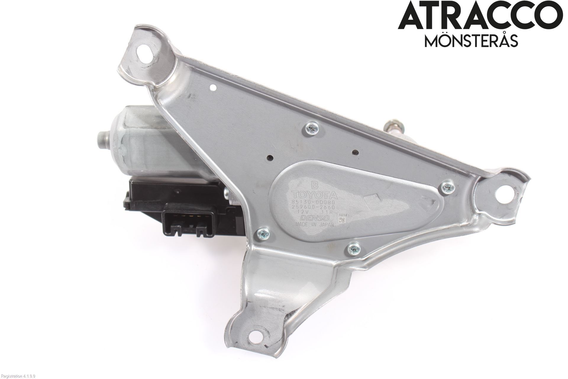 Toyota YARIS XP130 15-20 Torkarmotor Baklucka