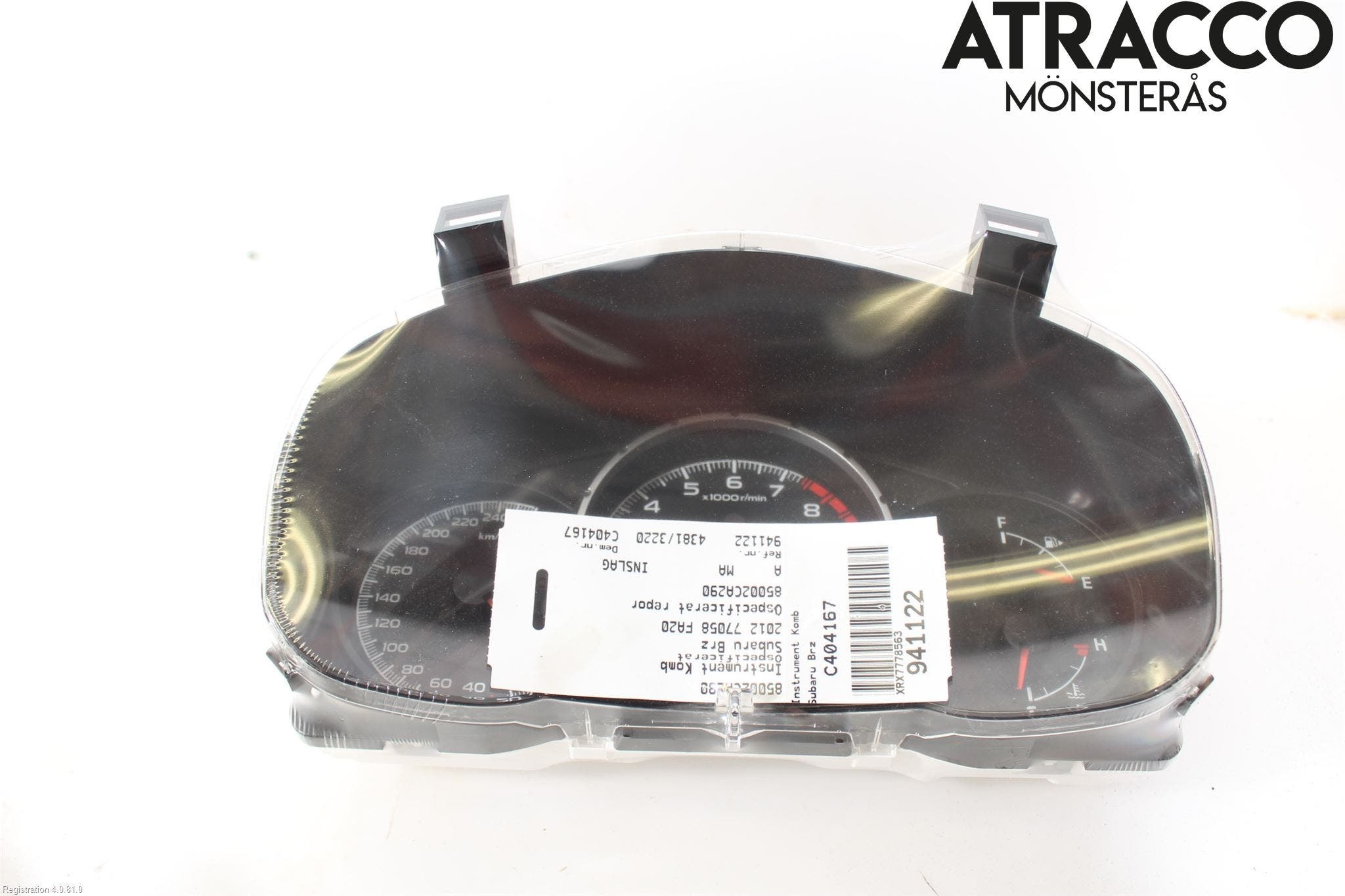 Subaru BRZ Instrument Komb