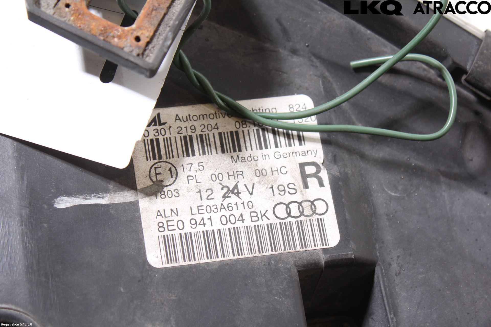 Audi A4/S4 05-07 Strålkastare Höger