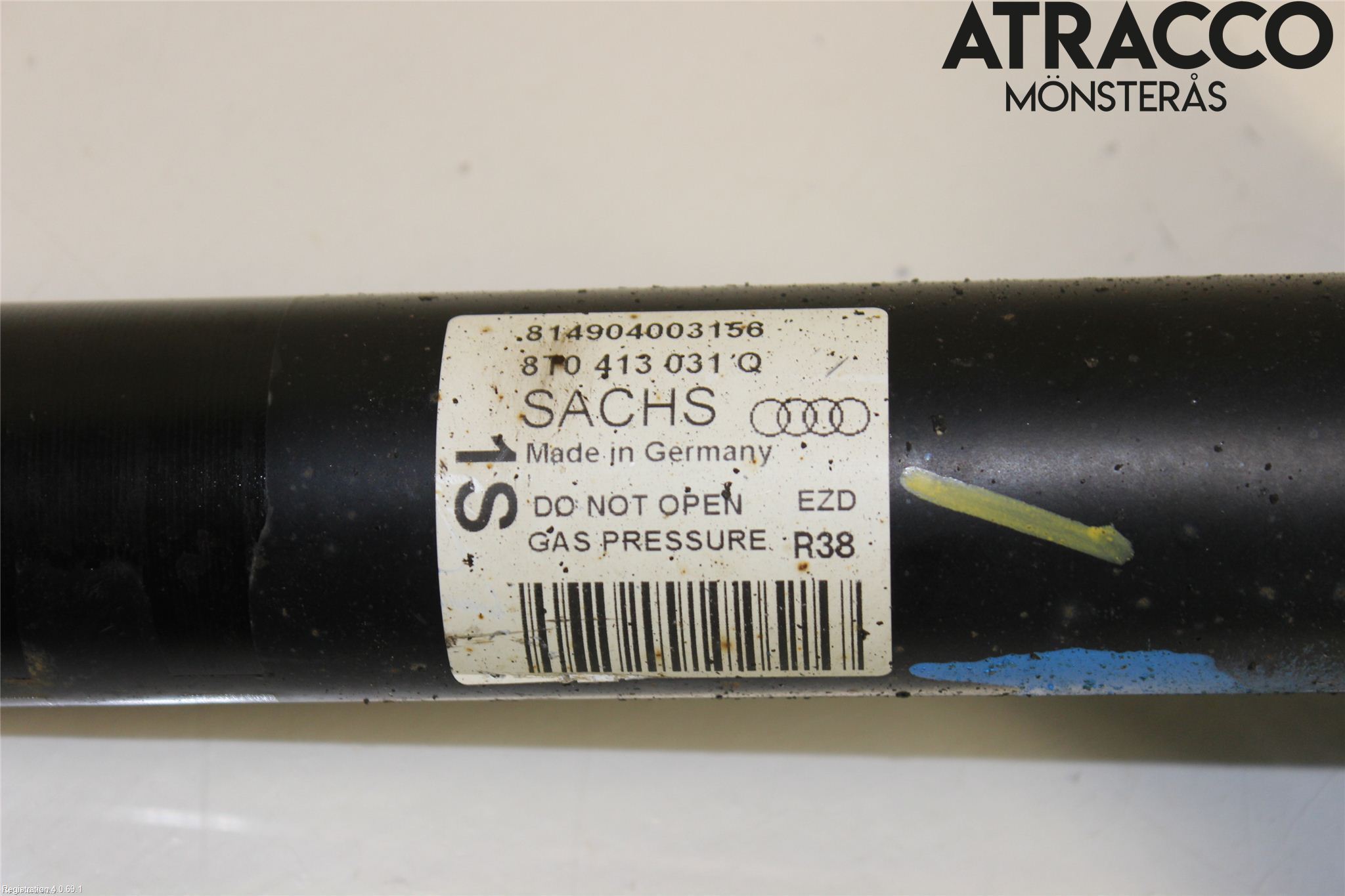 Audi A5 07-16 Fjäderben Fram Höger