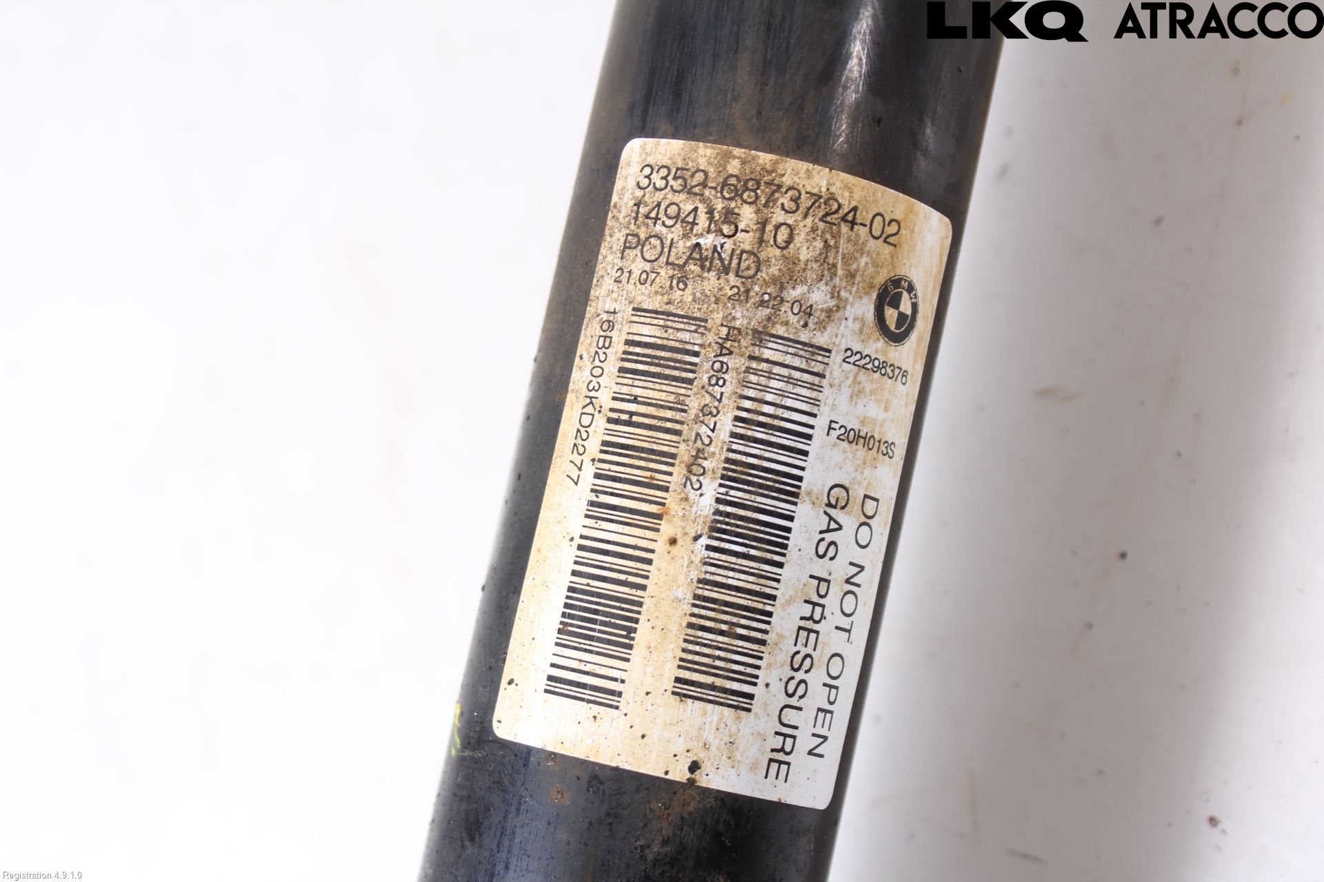 BMW 1 F20/F21 11-19 Stötdämpare Bak