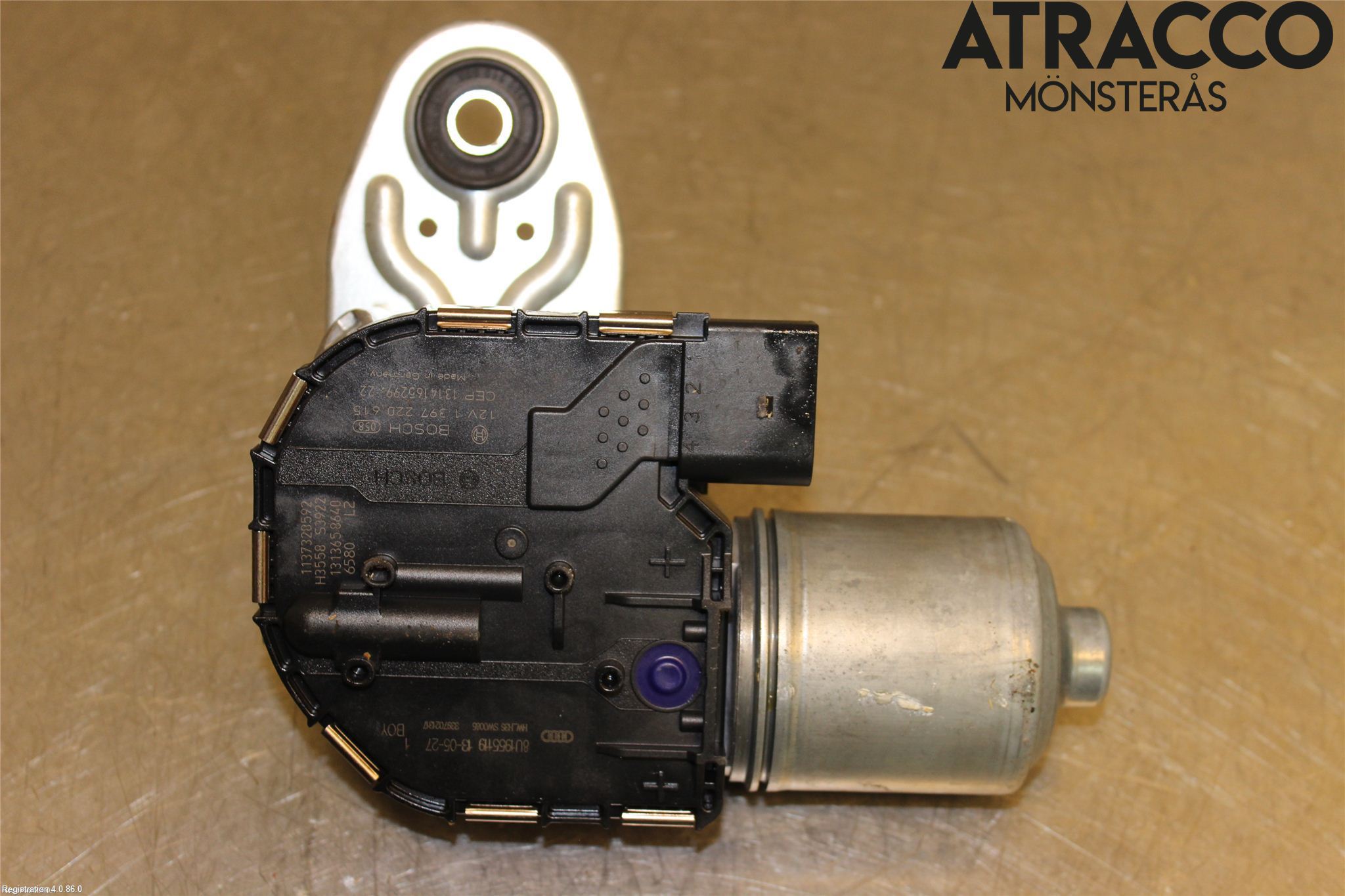 Audi Q3 8U 12-18 Torkarmotor Vindruta