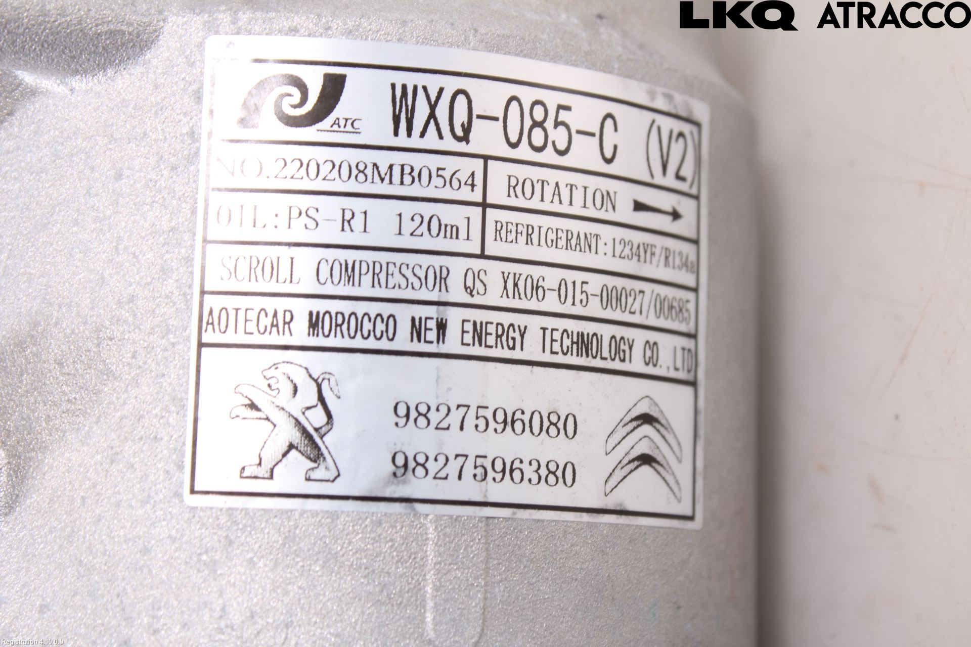 Opel CORSA F, CORSA-E 20- Ac Kompressor