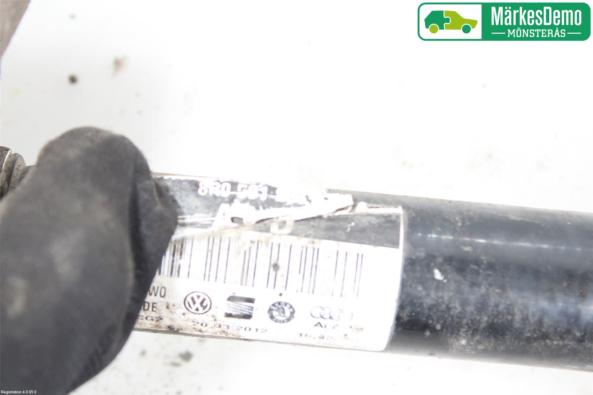 Audi A7/S7 4G 11-17 Drivaxel Bak Vänster