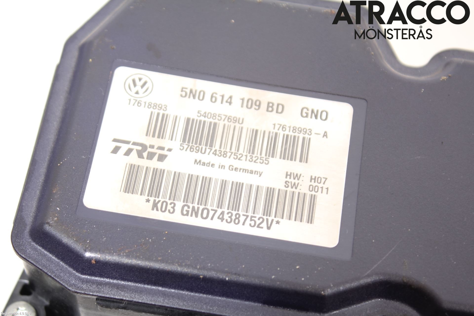 Volkswagen VW TIGUAN 07-16 Abs Hydraulaggregat