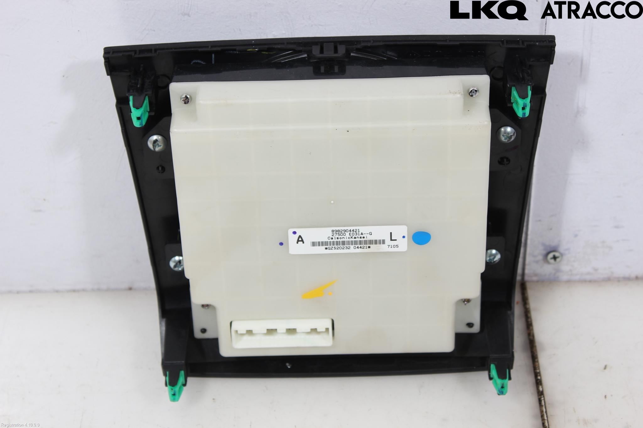 Isuzu D-MAX Ac Styrenhet Ac Manöveren