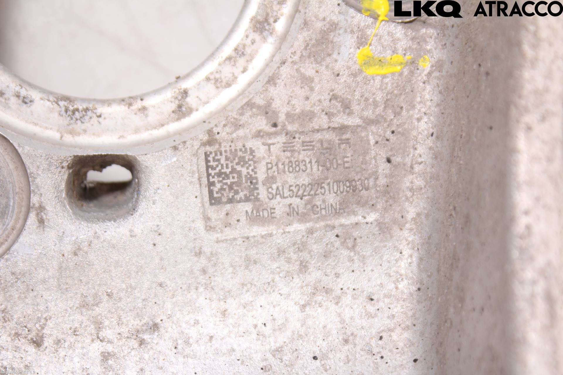 Tesla MODEL Y 21- Styrspindel Lagerhus Vä