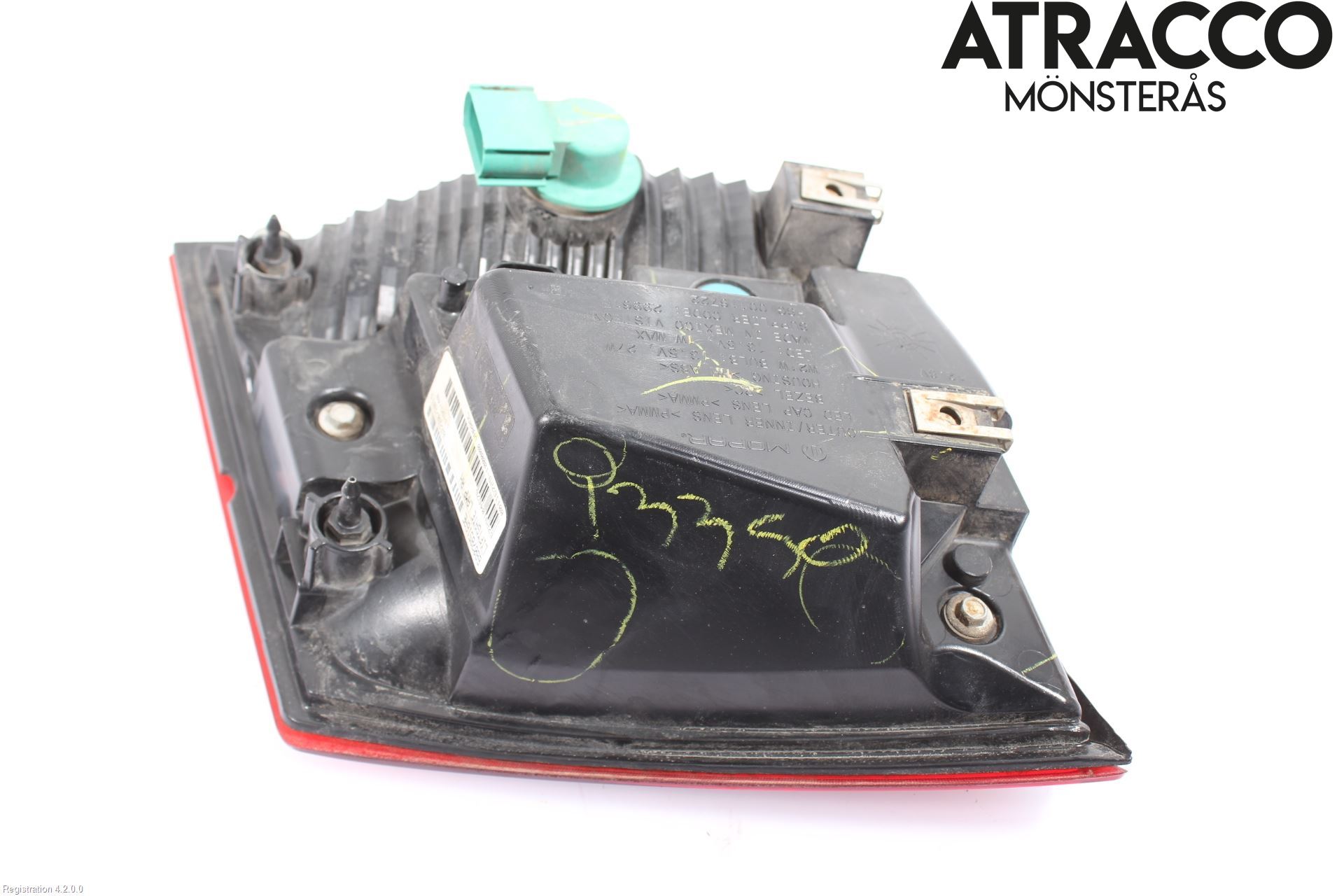 Fiat FREEMONT Bakljus Lucka Hö