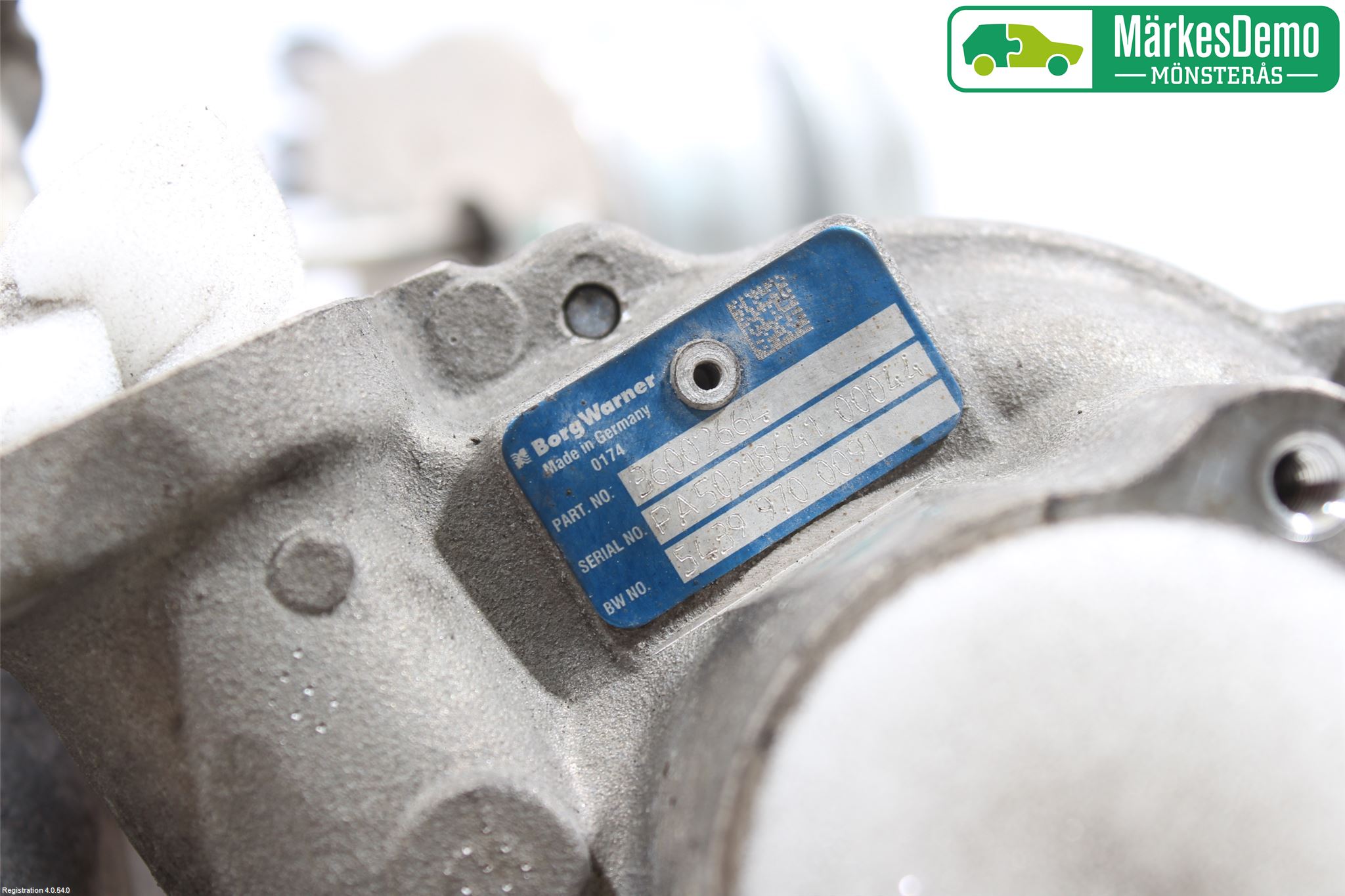 Volvo V60 11-13 Turboaggregat