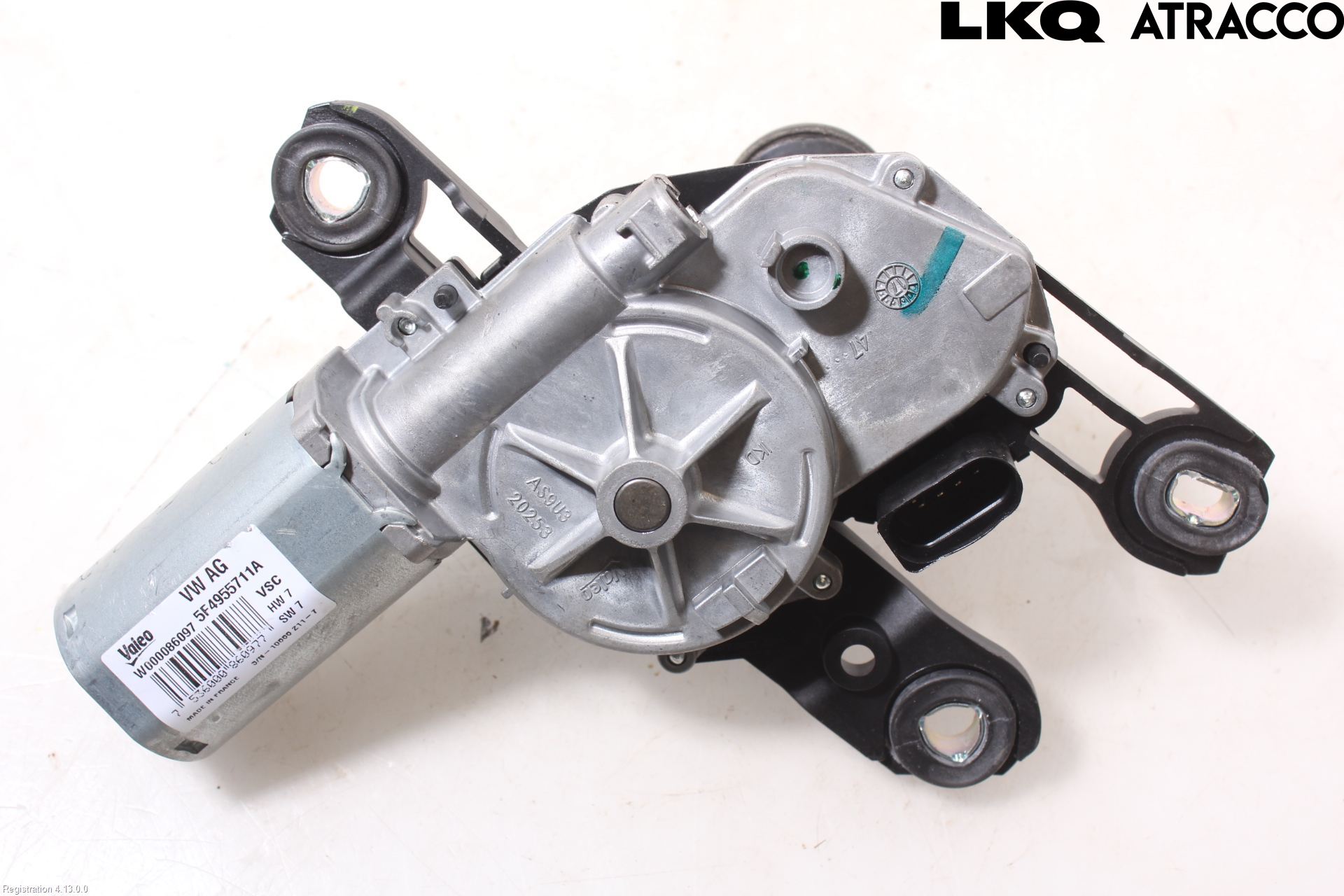 Skoda RAPID Torkarmotor Baklucka