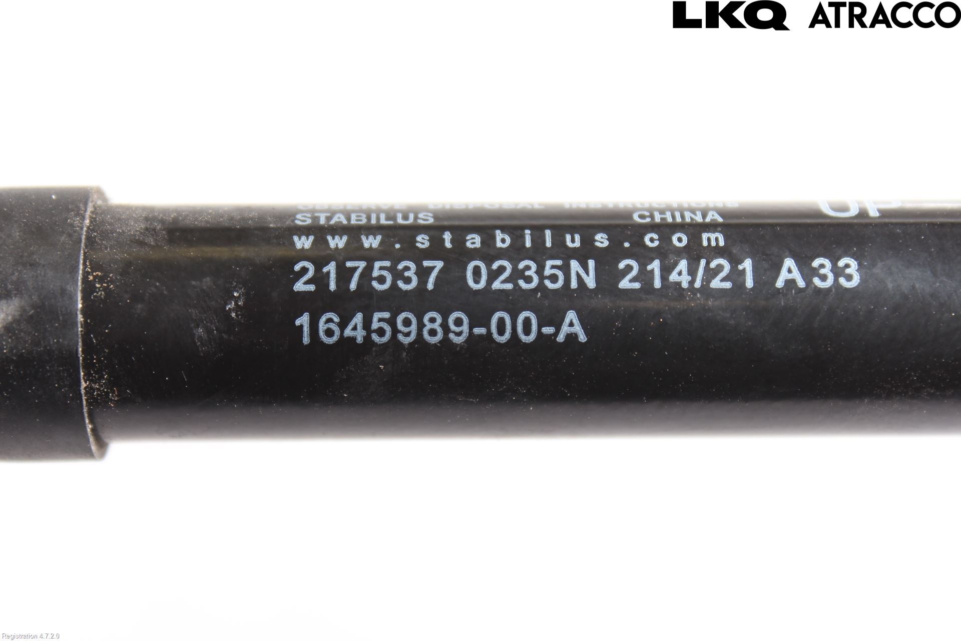 Tesla MODEL 3 17- Gasfjäder Motorhuv