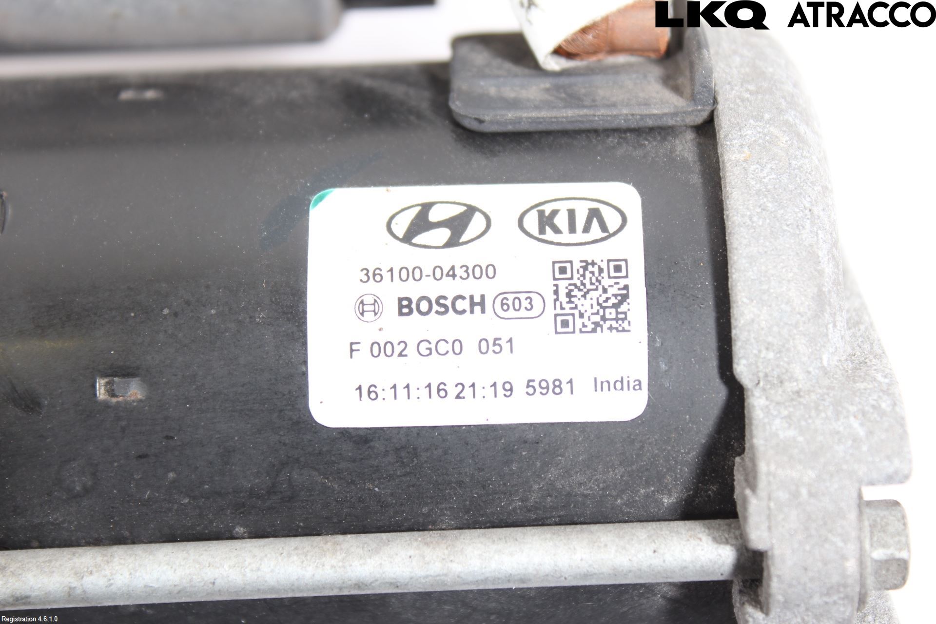 Kia PICANTO 17- Startmotor
